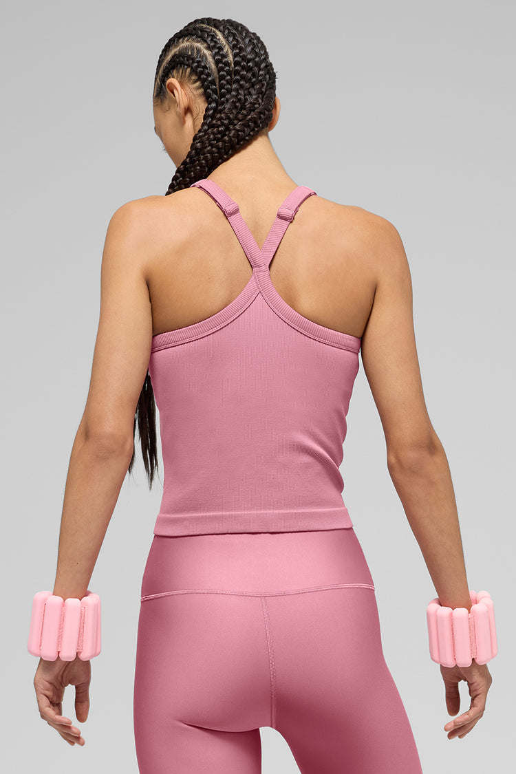 Alo Yoga - Seamless Ribbed Favorite Full Length Bra Tank