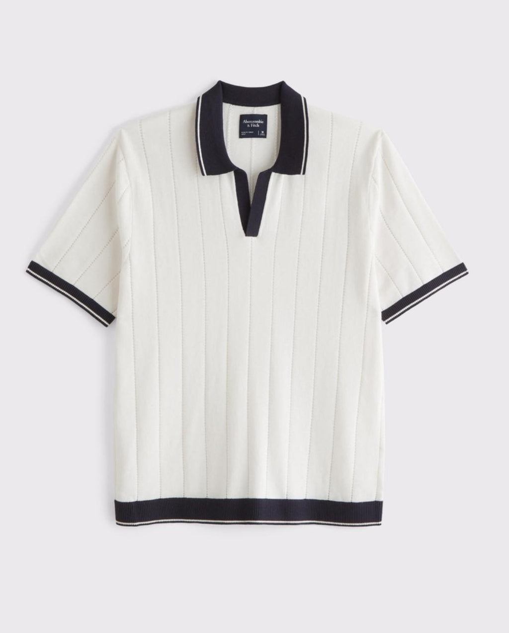 Abercrombie & Fitch - Preppy Tennis Johnny Collar Sweater Polo