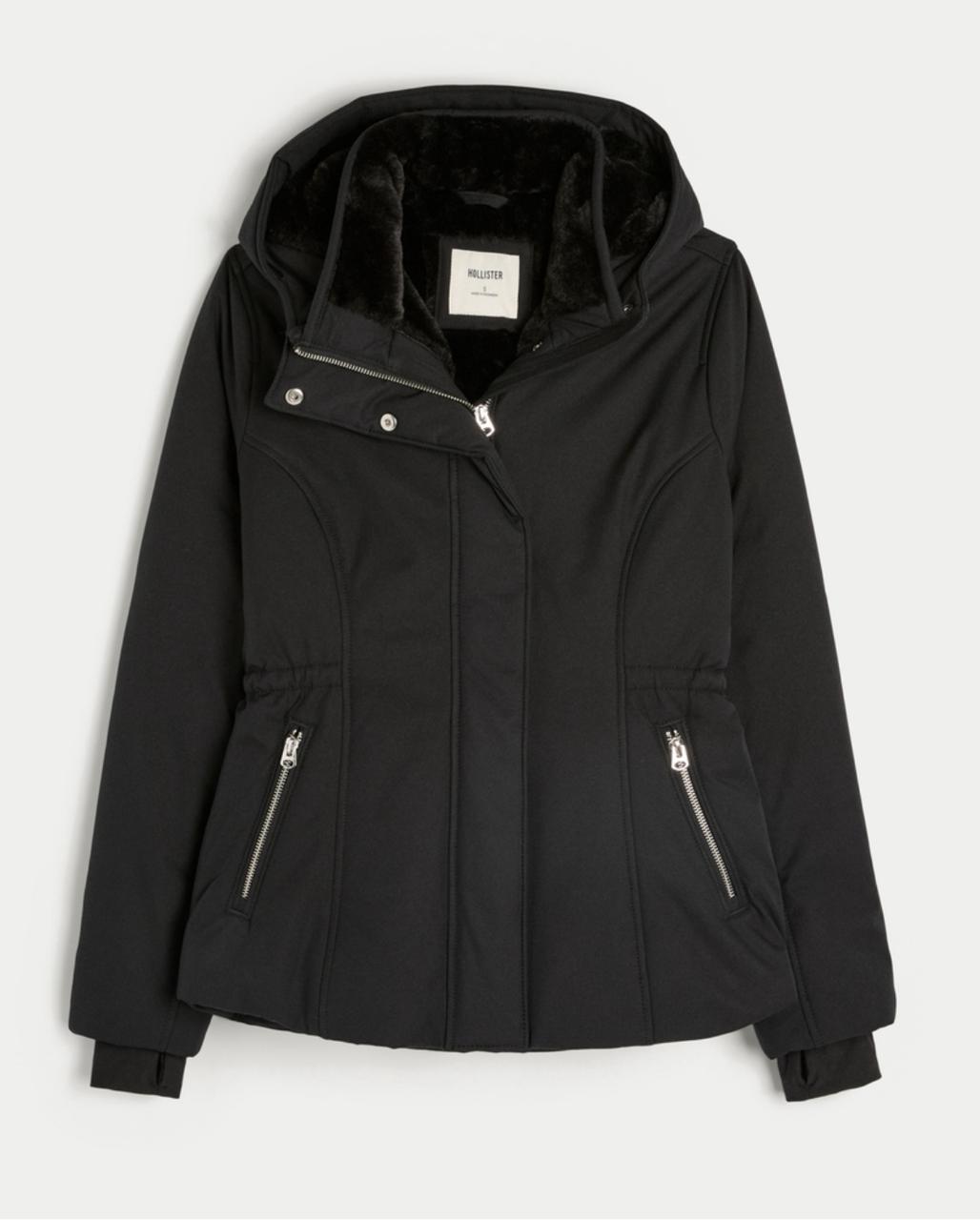 Hollister - Faux Fur-Lined All-Weather Jacket