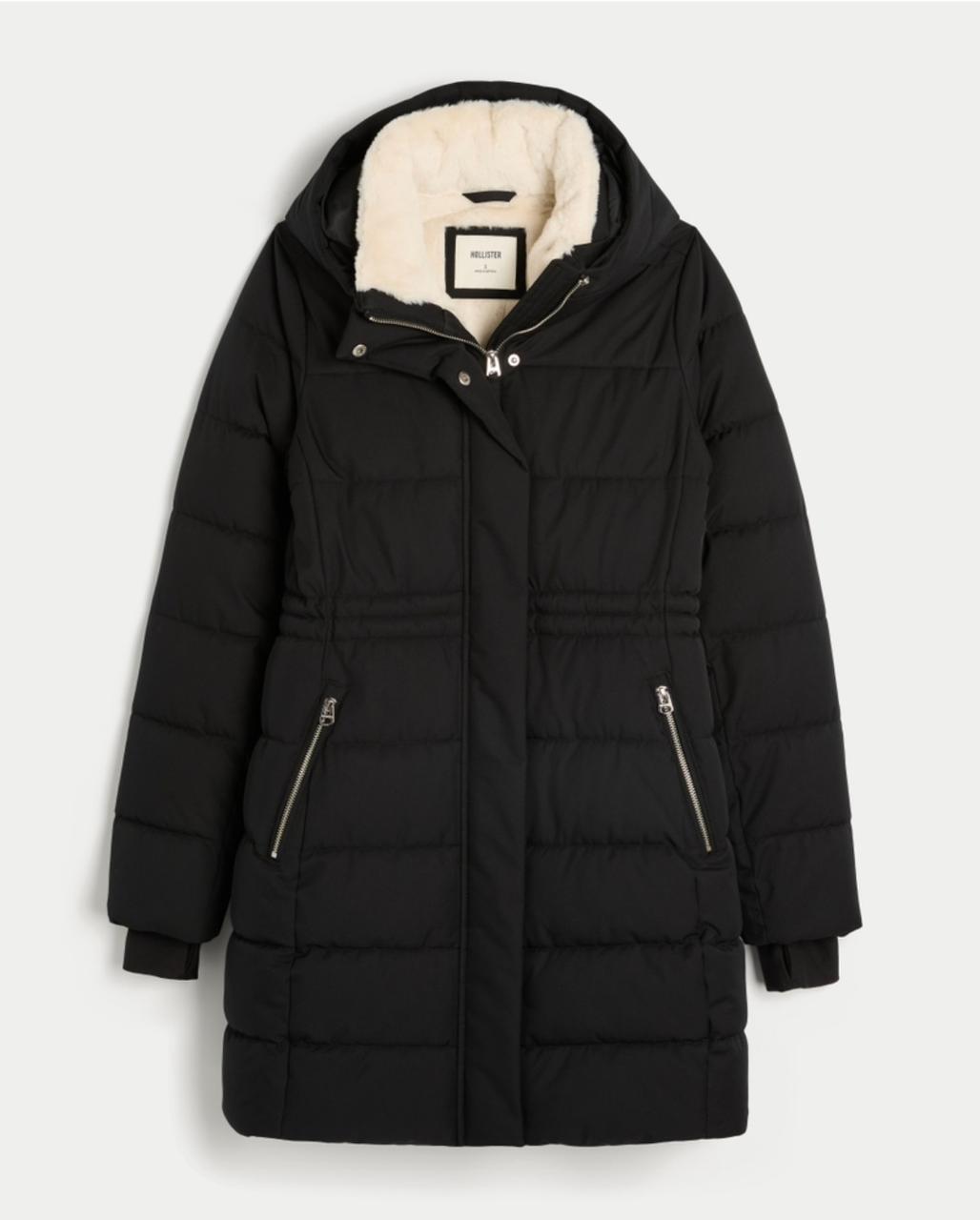 Hollister - Faux Fur-Lined Puffer Parka