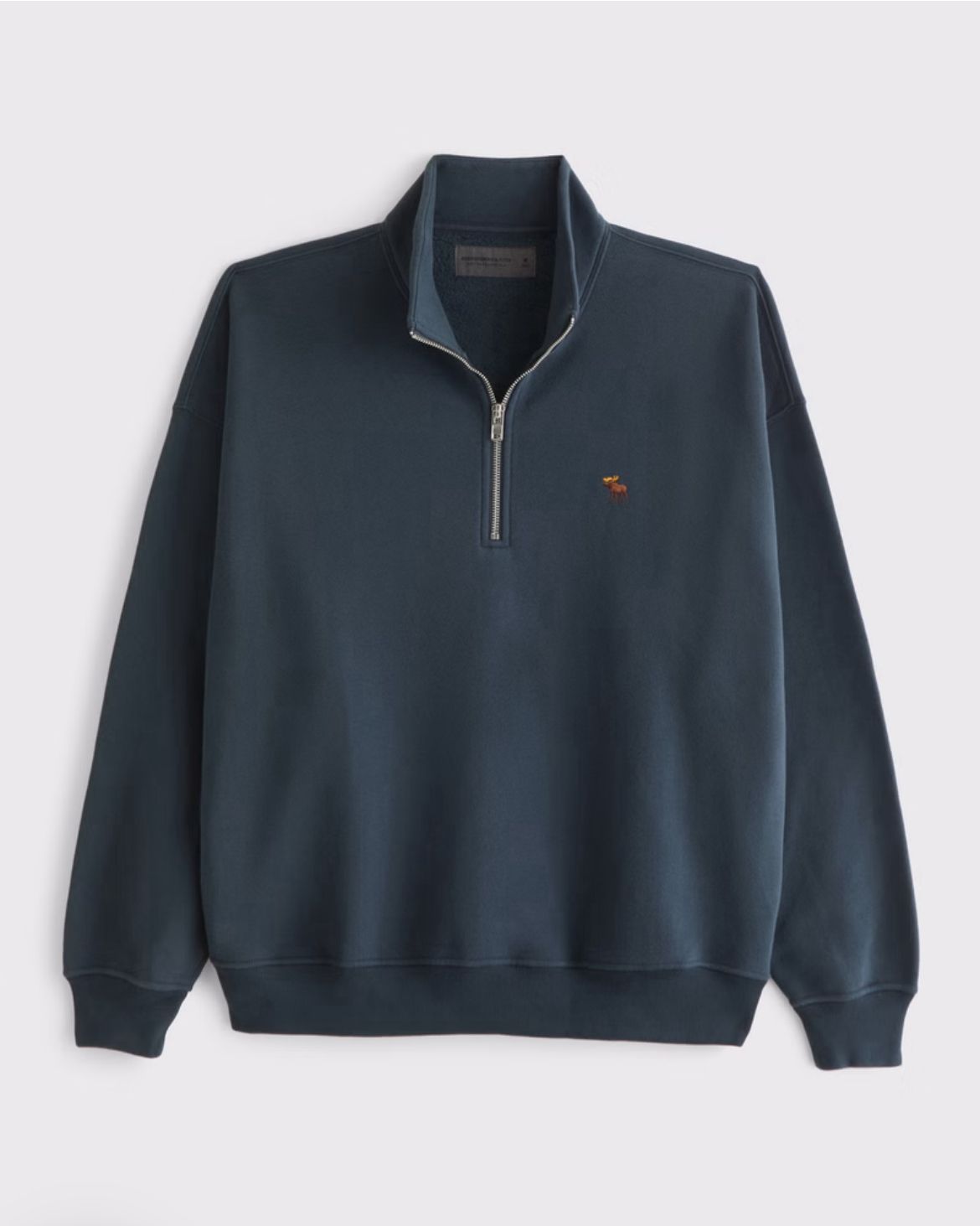Abercrombie & Fitch - Signature Icon Half-Zip Sweatshirt