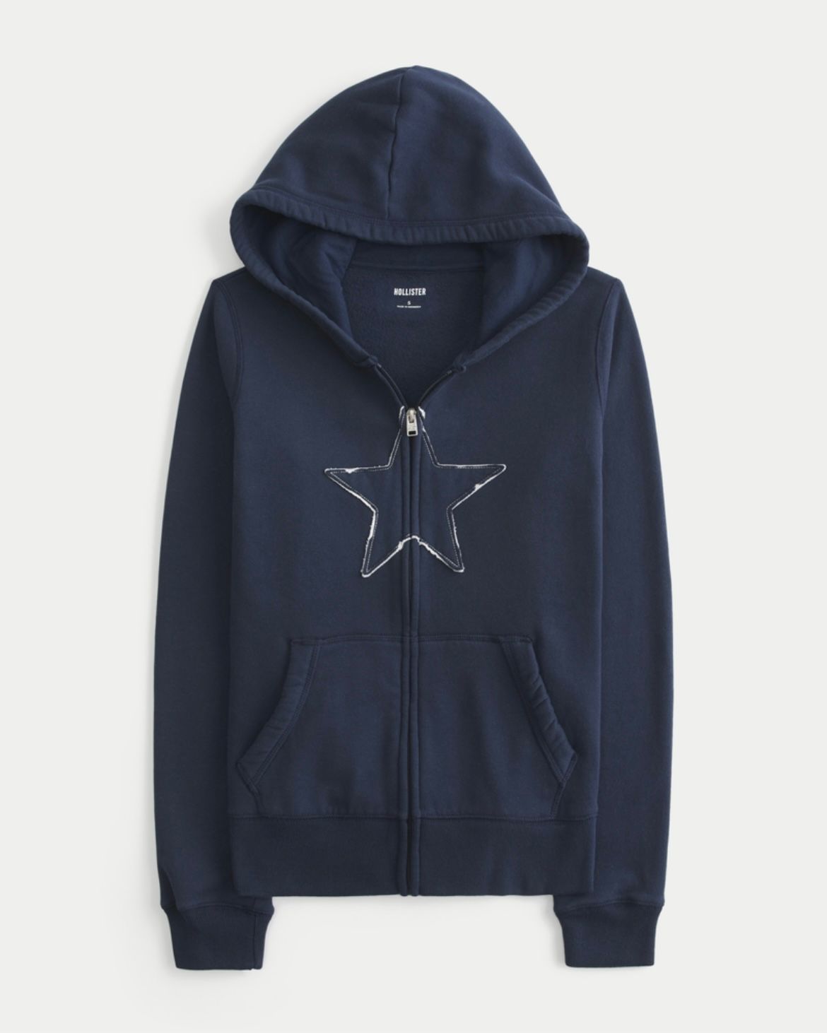 Hollister - Graphic Zip-Up Hoodie