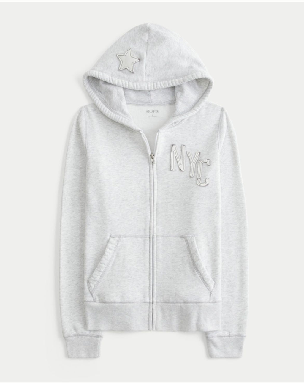 Hollister - Graphic Zip-Up Hoodie