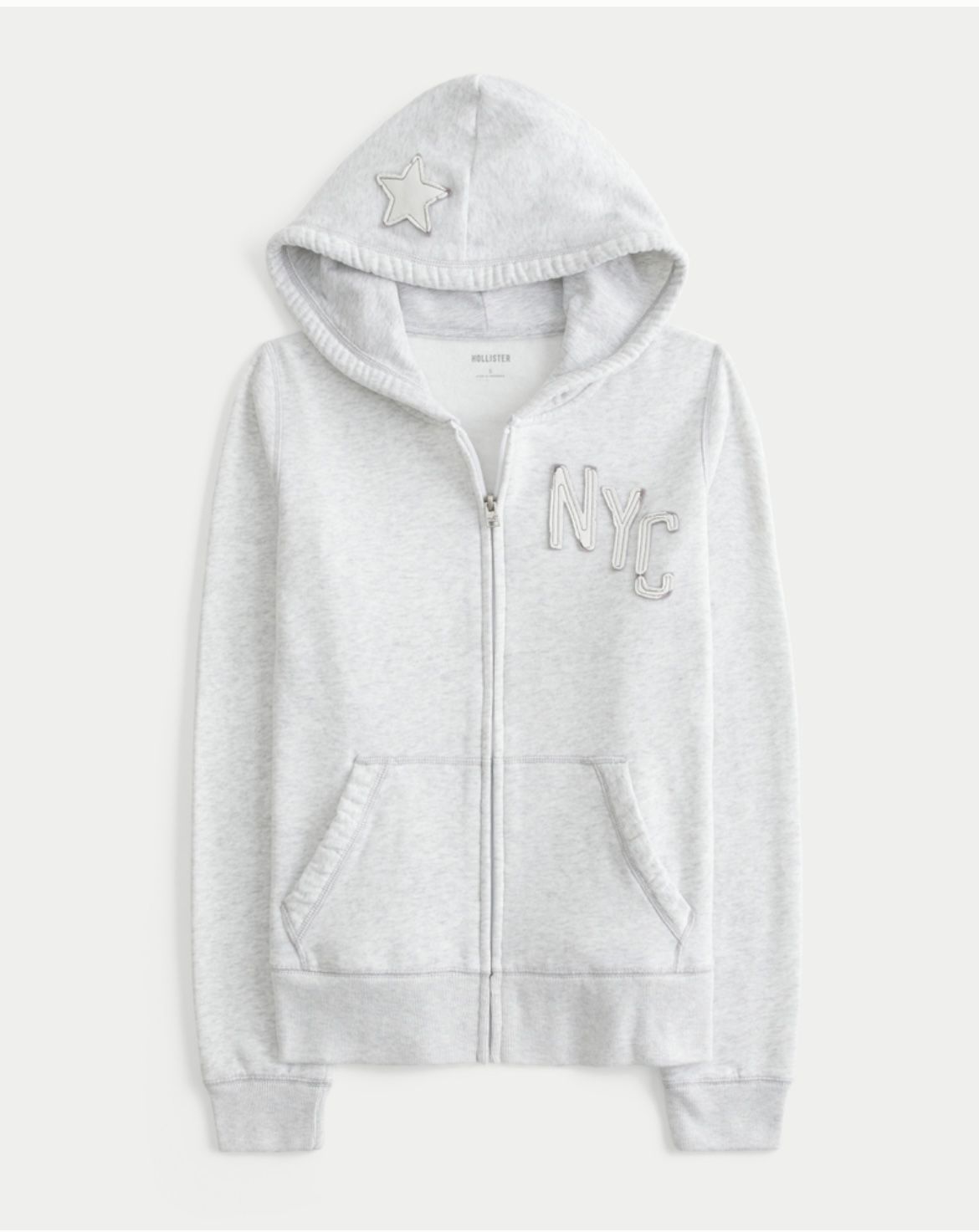 Hollister - Graphic Zip-Up Hoodie