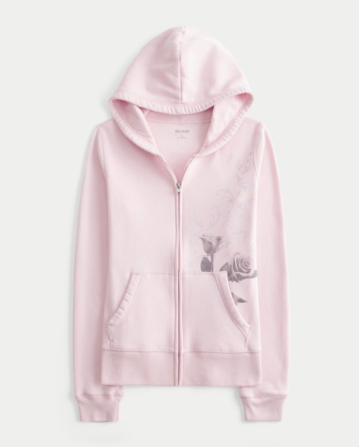 Hollister - Graphic Zip-Up Hoodie