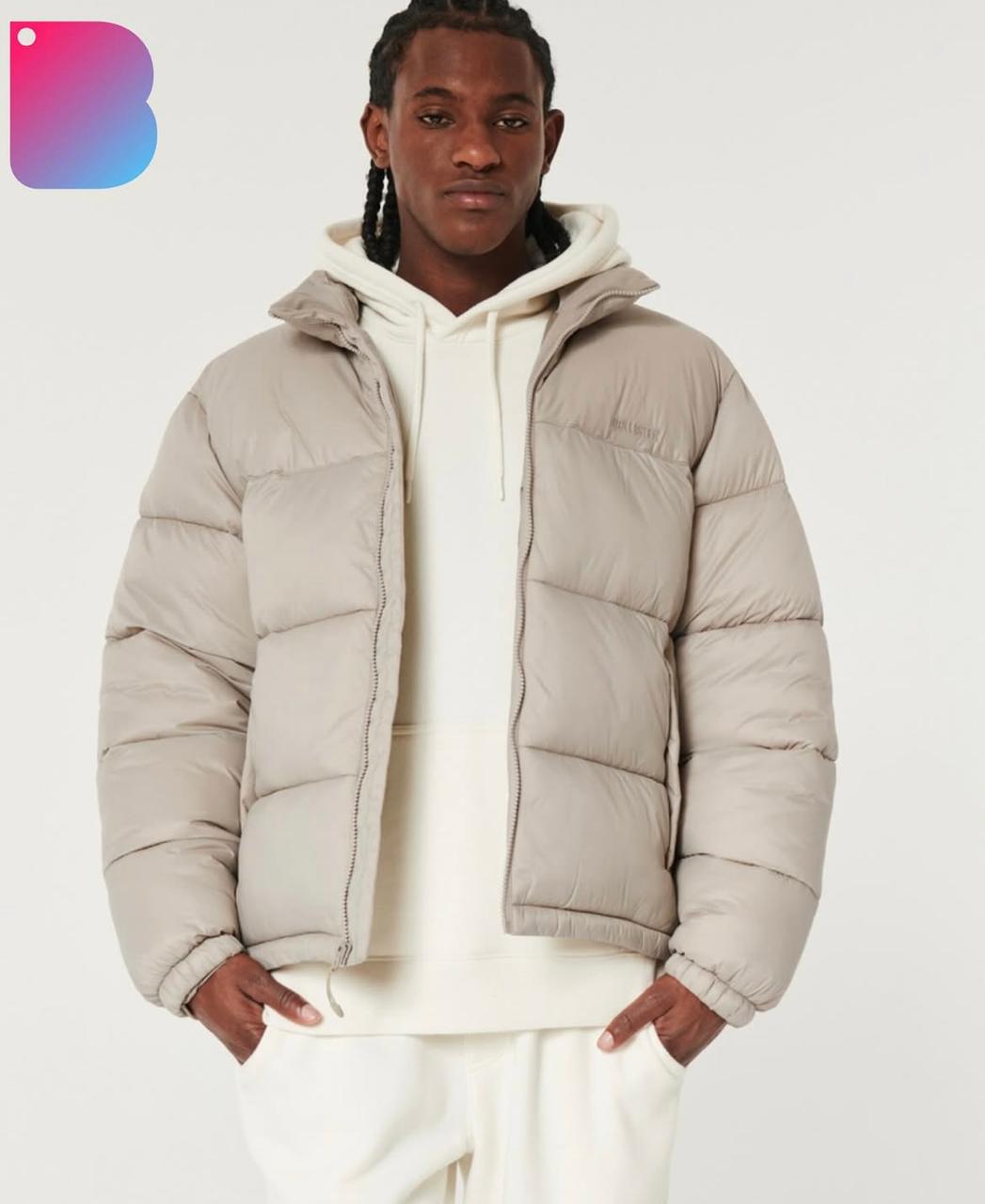Hollister -  Mock-Neck Jacket IMMEDIATE