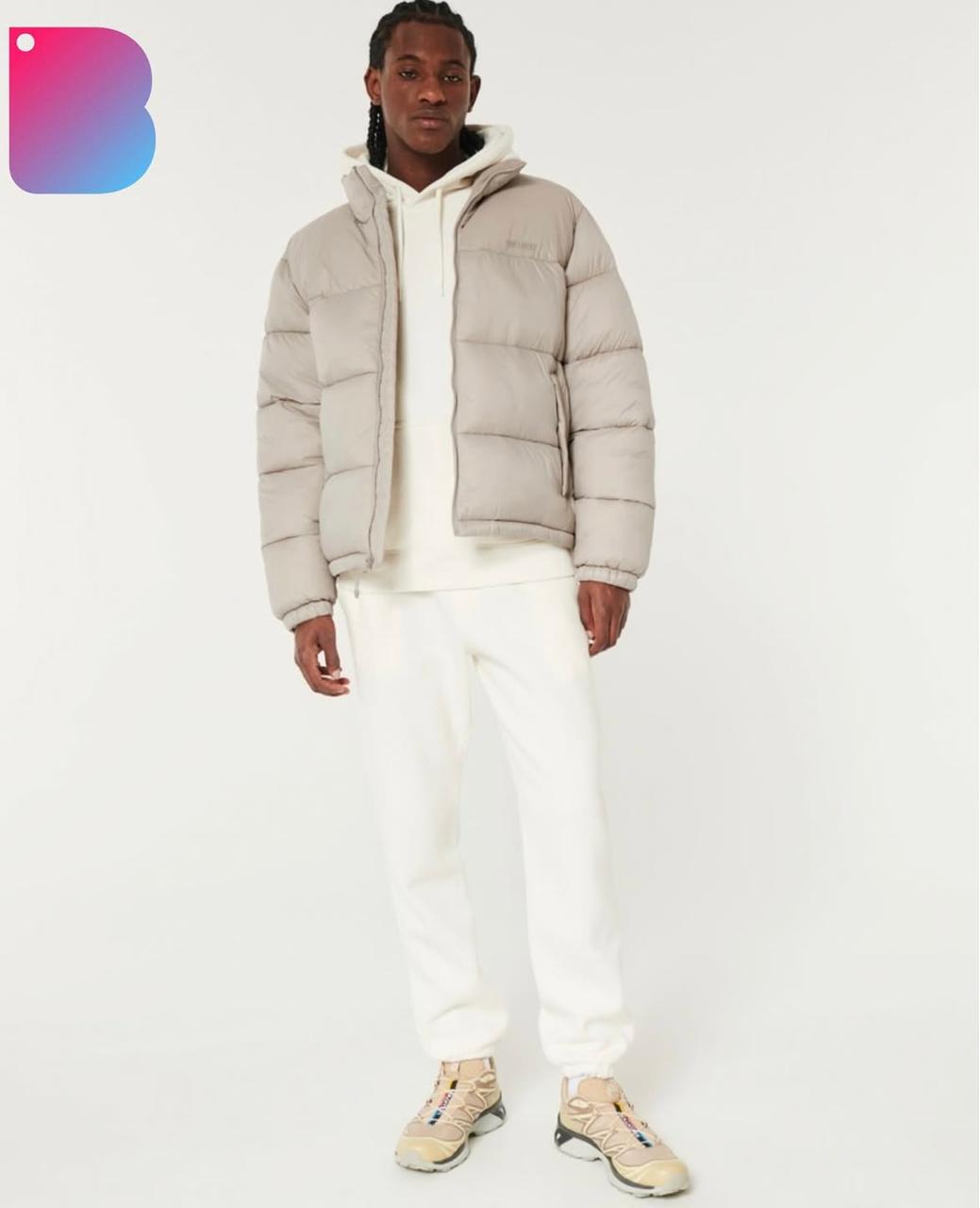 Hollister -  Mock-Neck Jacket IMMEDIATE