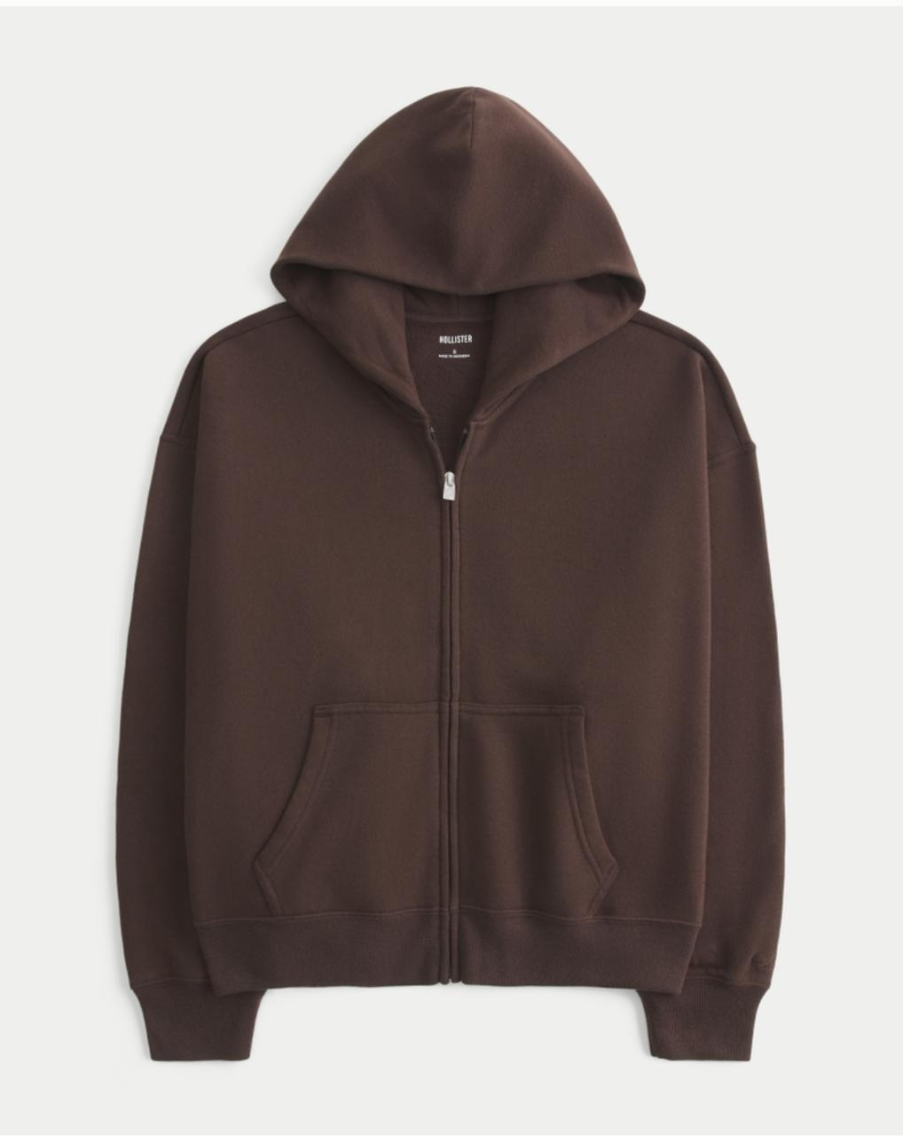 Hollister - Oversized Zip-Up Hoodie