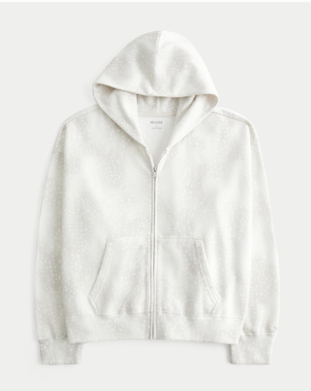 Hollister - Oversized Zip-Up Hoodie