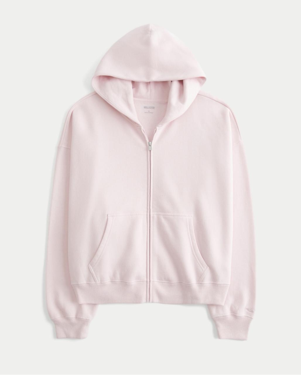 Hollister - Oversized Zip-Up Hoodie