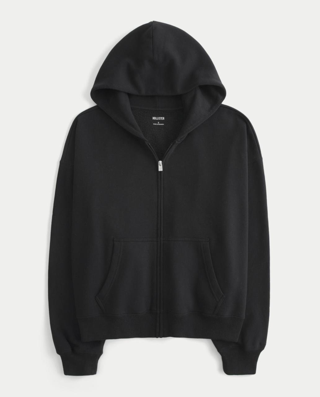 Hollister - Oversized Zip-Up Hoodie