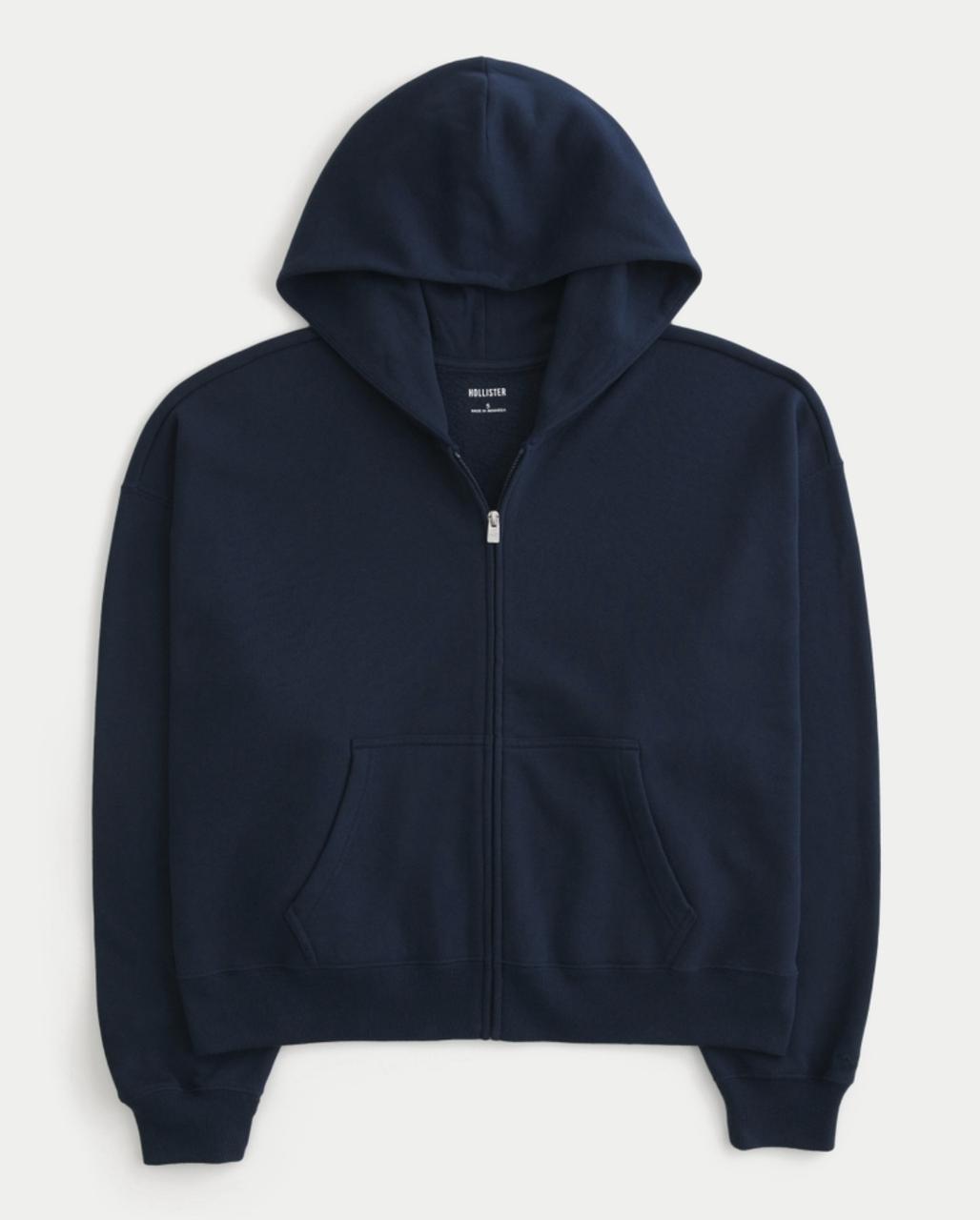Hollister - Oversized Zip-Up Hoodie