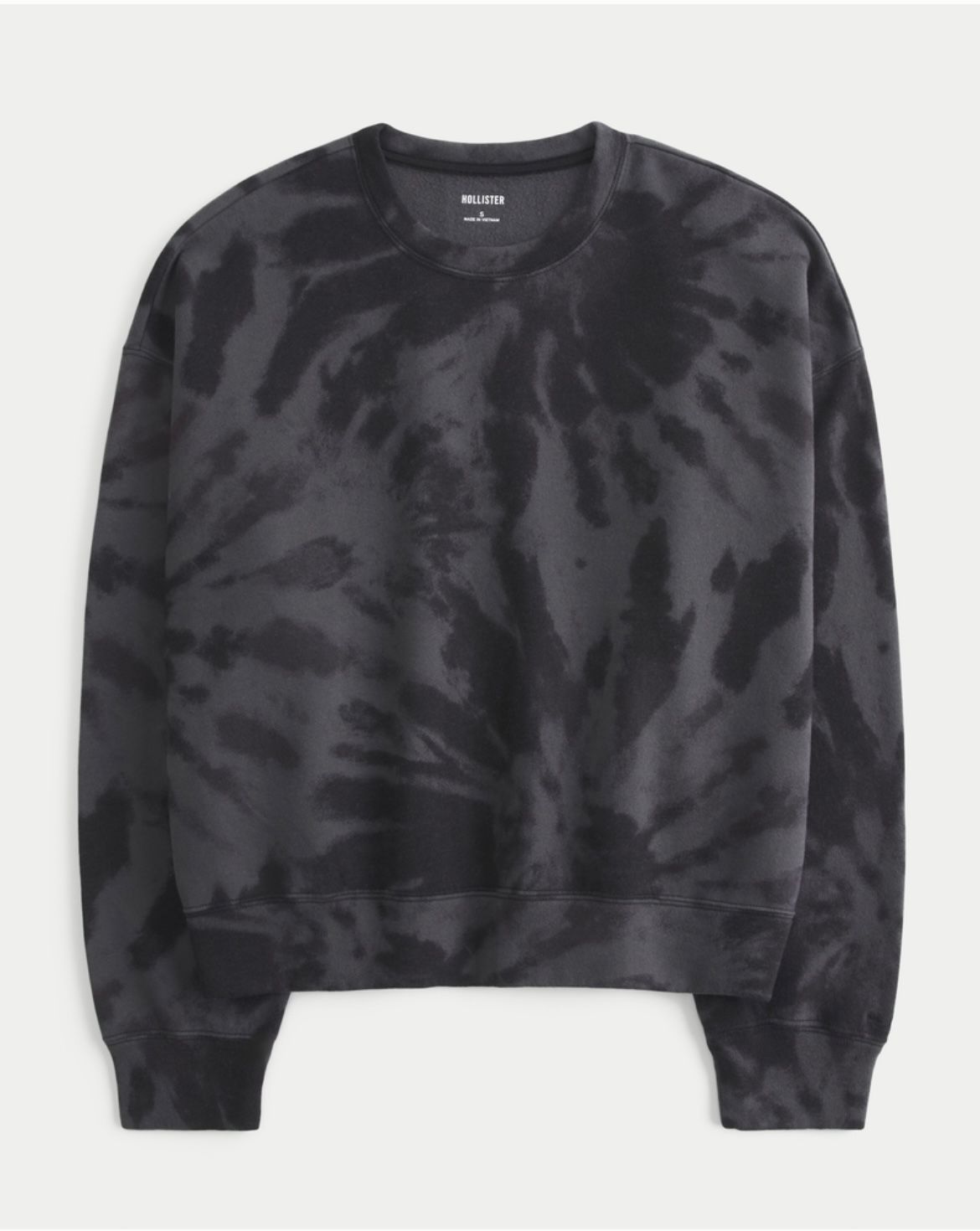 Hollister - Easy Tie-Dye Pattern Crew Sweatshirt