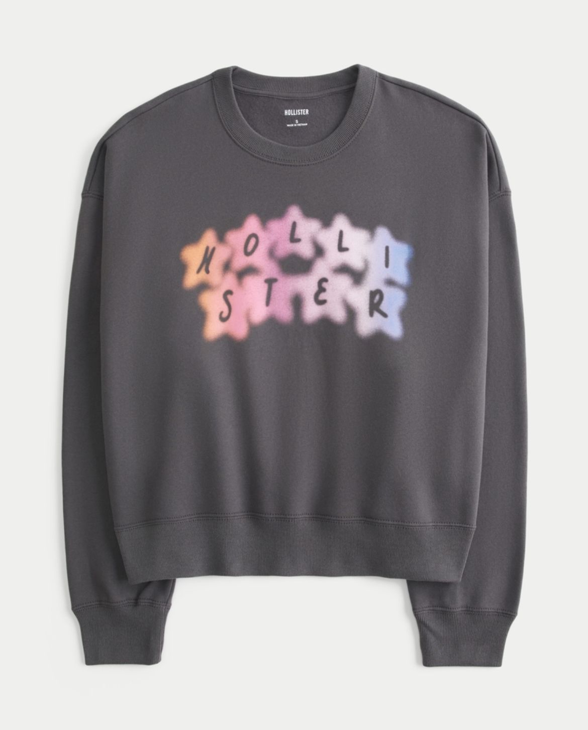 Hollister - Easy Tie-Dye Pattern Crew Sweatshirt
