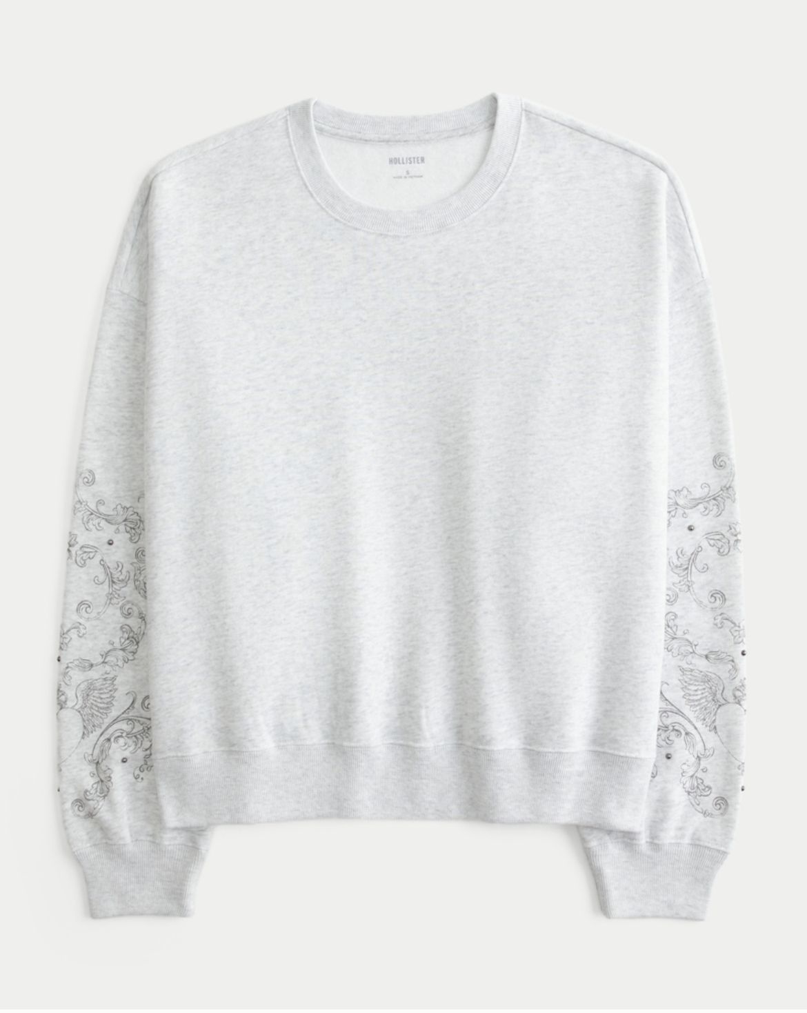 Hollister - Easy Tie-Dye Pattern Crew Sweatshirt