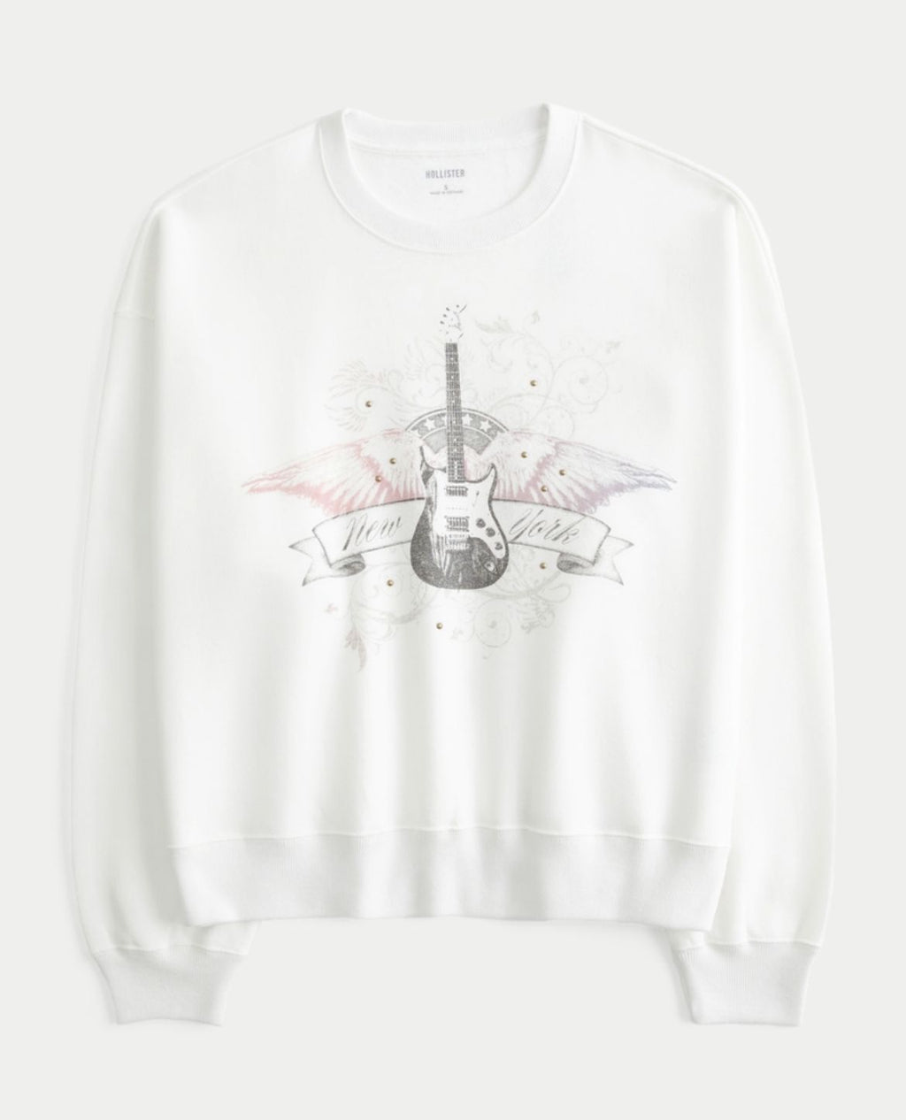 Hollister - Easy Tie-Dye Pattern Crew Sweatshirt