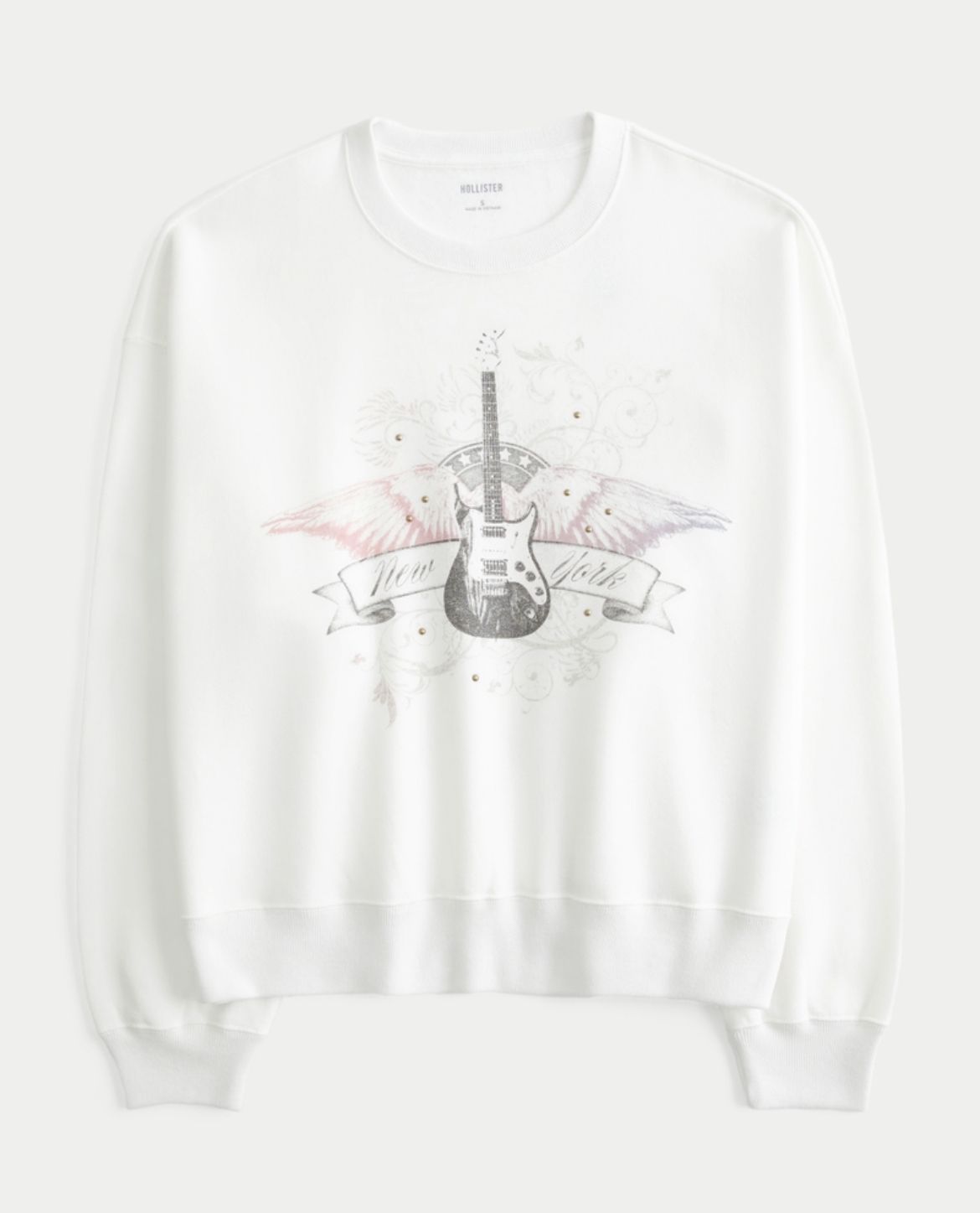 Hollister - Easy Tie-Dye Pattern Crew Sweatshirt
