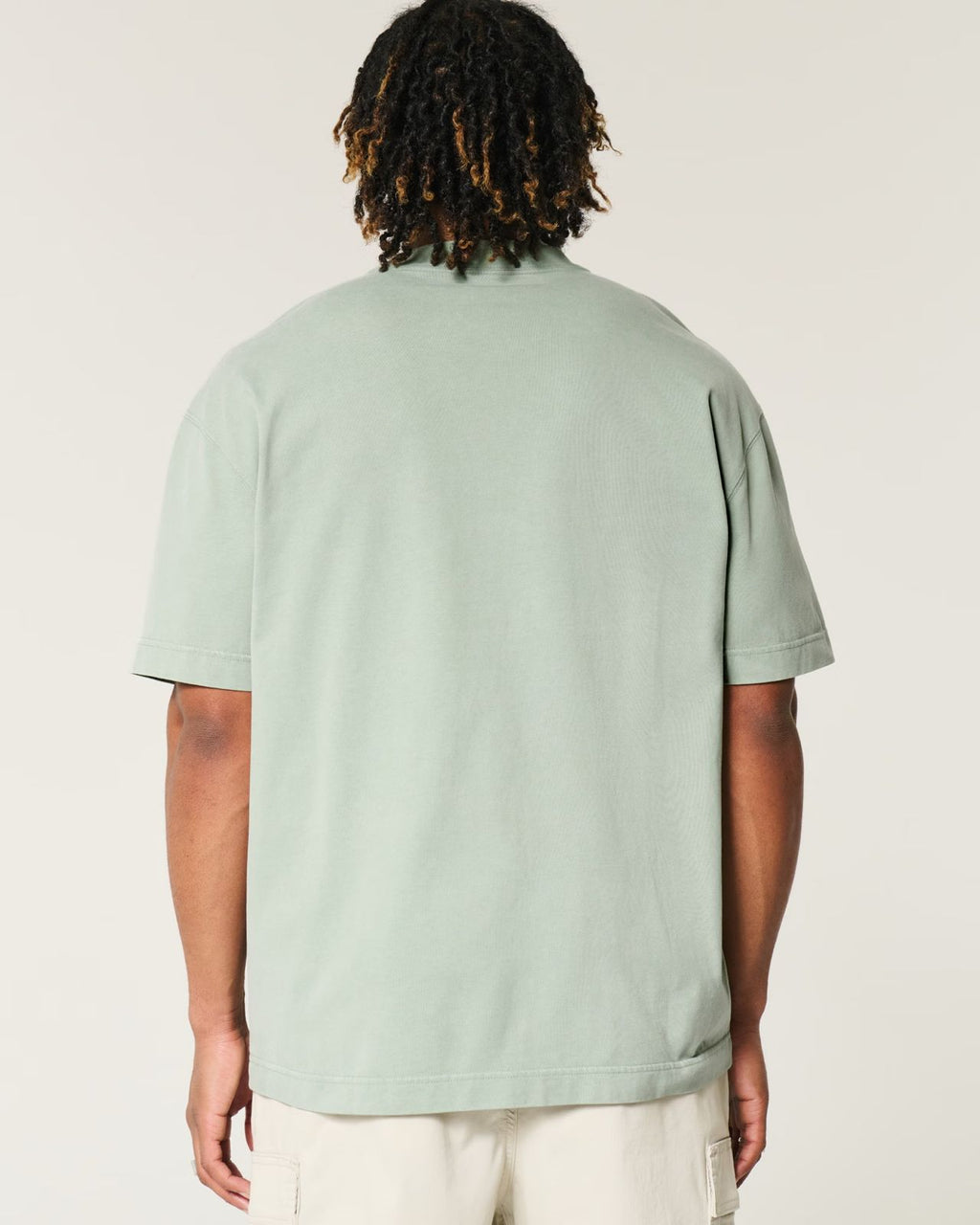 Hollister - Boxy Heavyweight  Crew T-Shirt