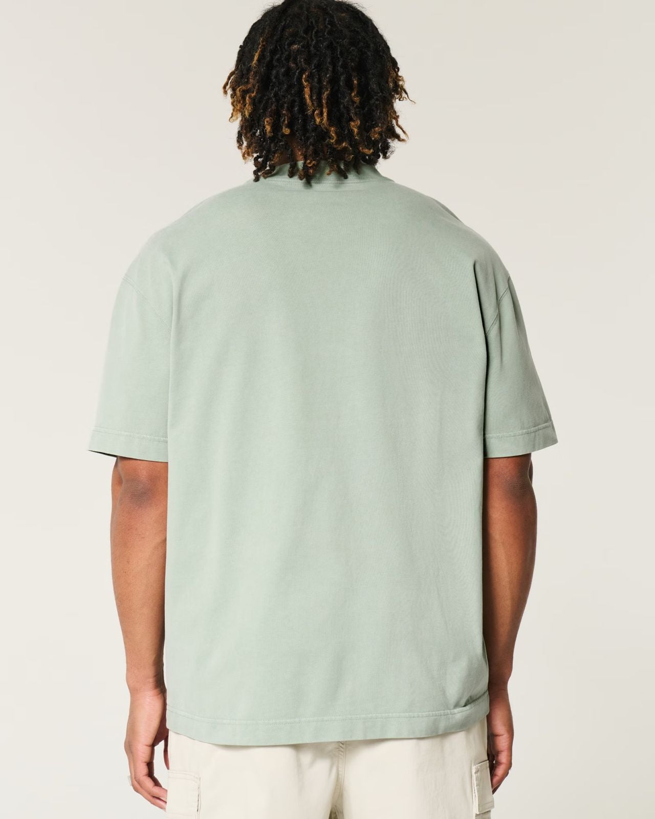 Hollister - Boxy Heavyweight  Crew T-Shirt
