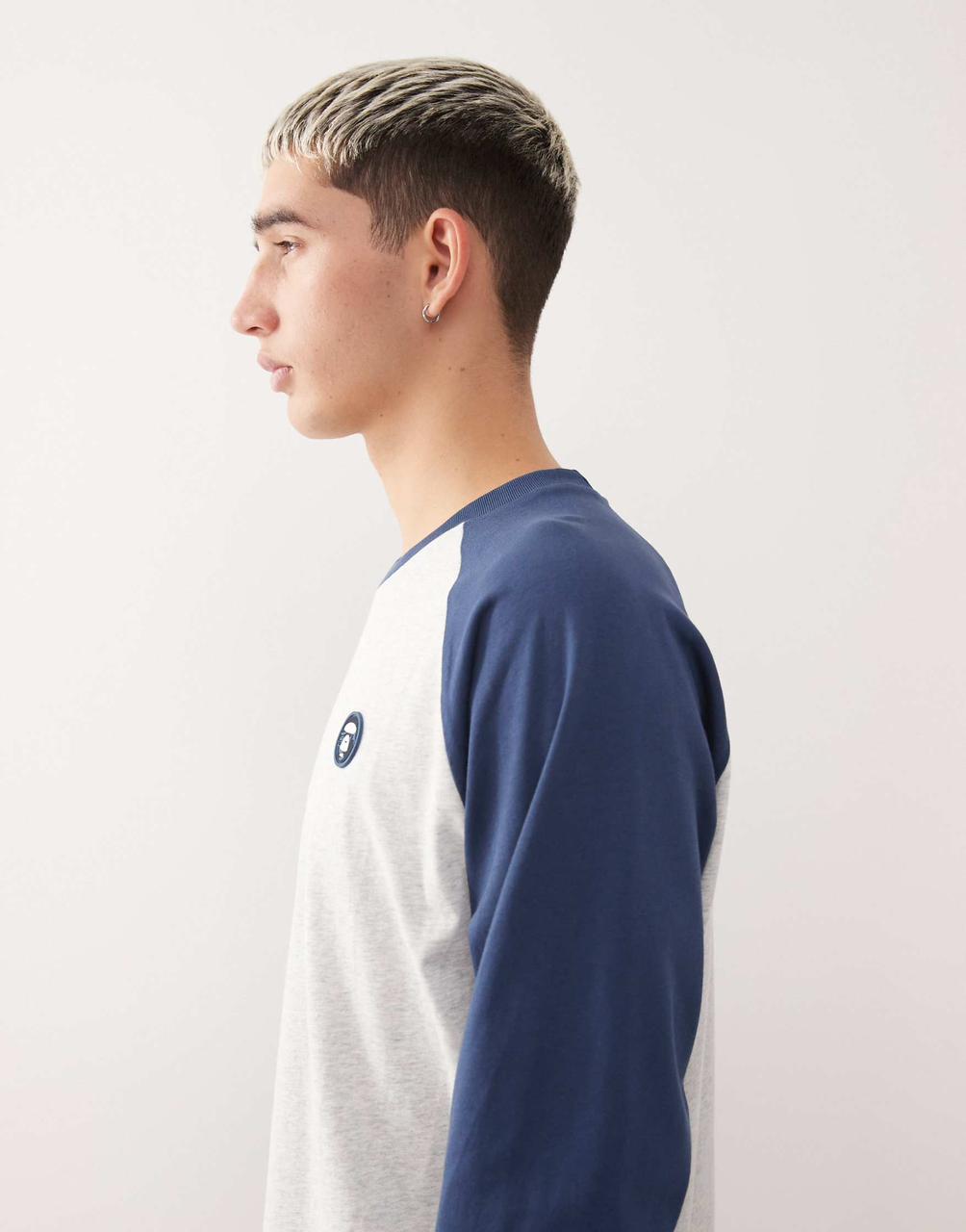 Aape - Boxy Long Sleeve Raglan T-Shirt