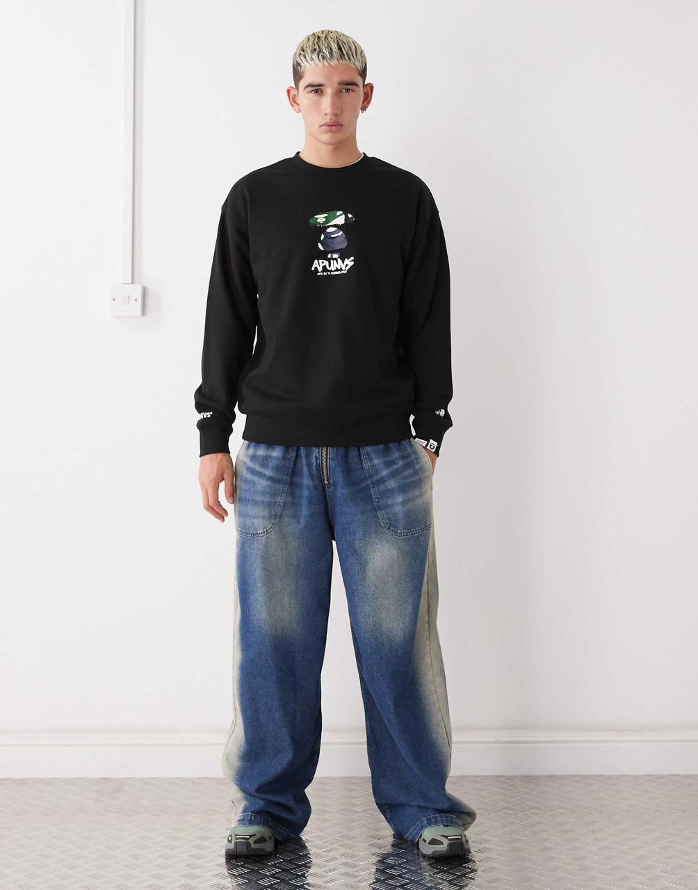 Aape - Oversized Crew Sweatshirt