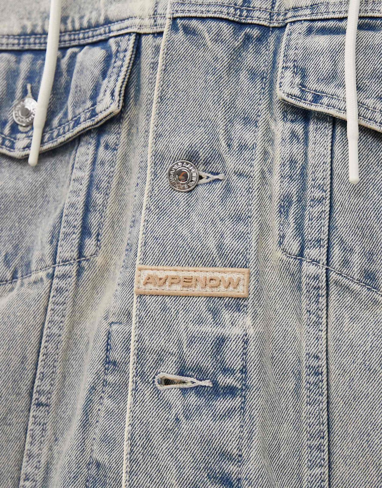 Aape - Denim Hooded Jacket