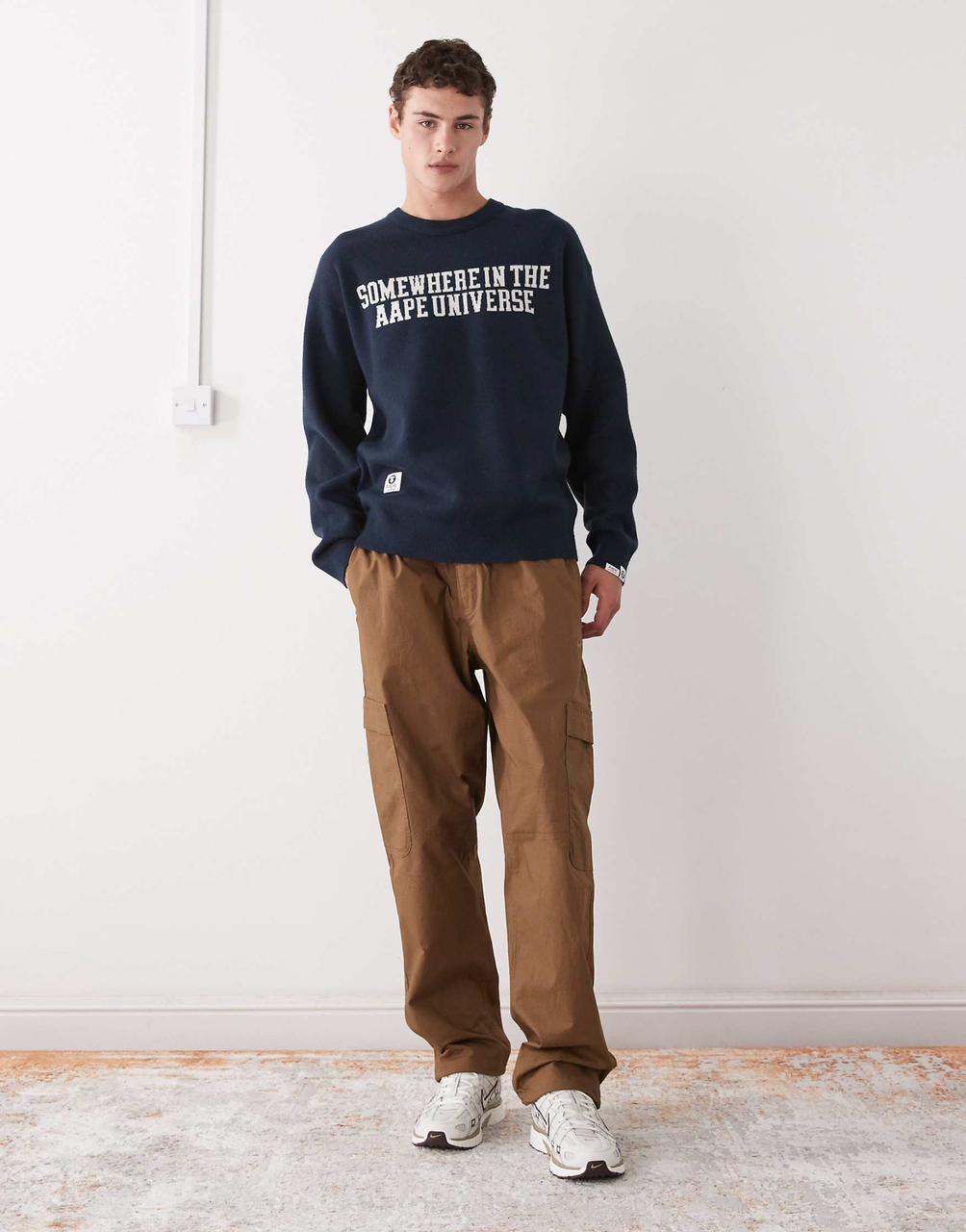 Aape - knitted Jumper In Navy