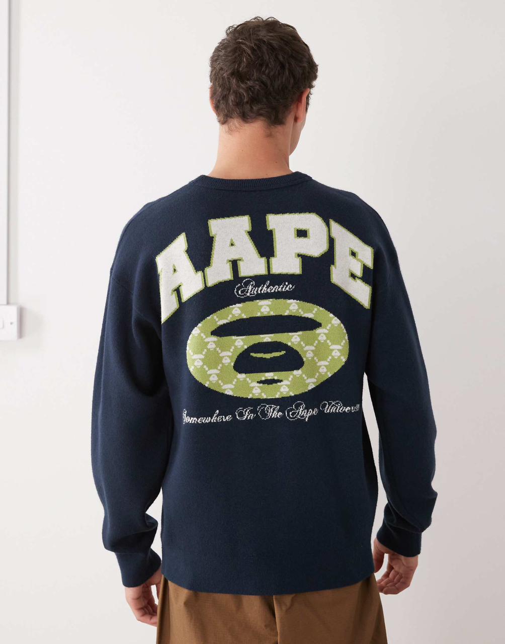 Aape - knitted Jumper In Navy
