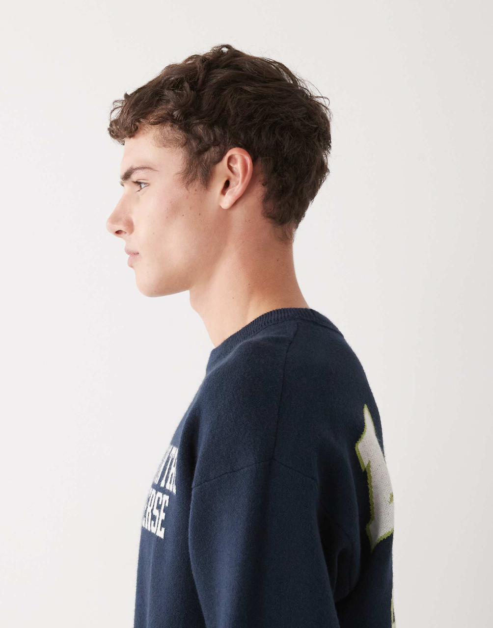 Aape - knitted Jumper In Navy