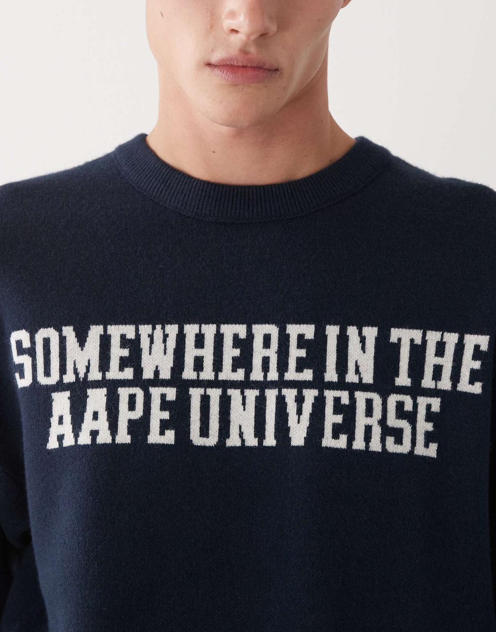 Aape - knitted Jumper In Navy