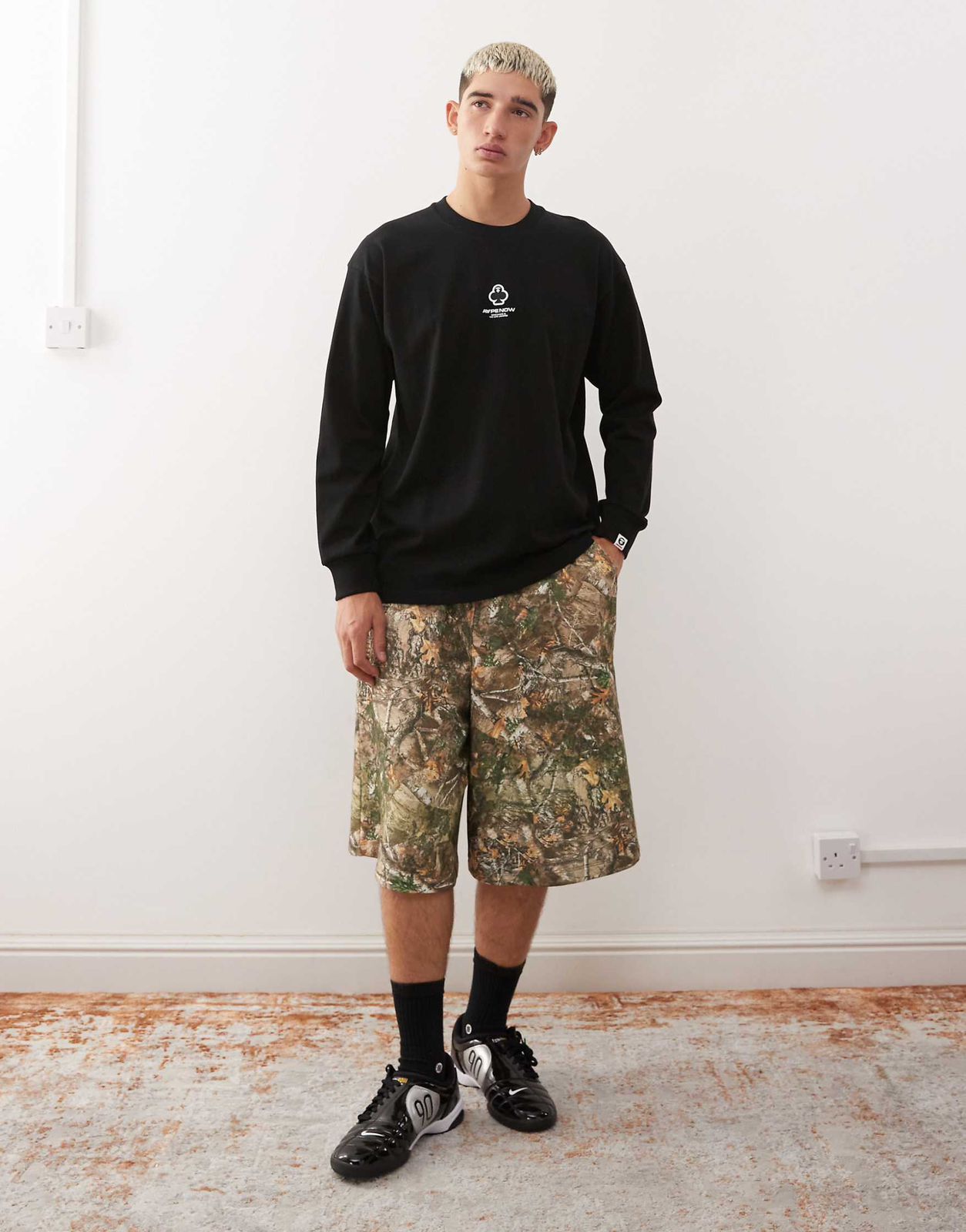 Aape - Boxy Long Sleeve T-Shirt