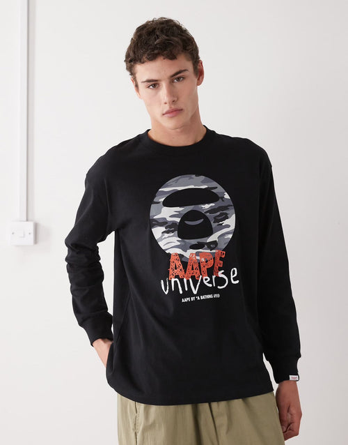 Aape - Boxy Long Sleeve T-Shirt