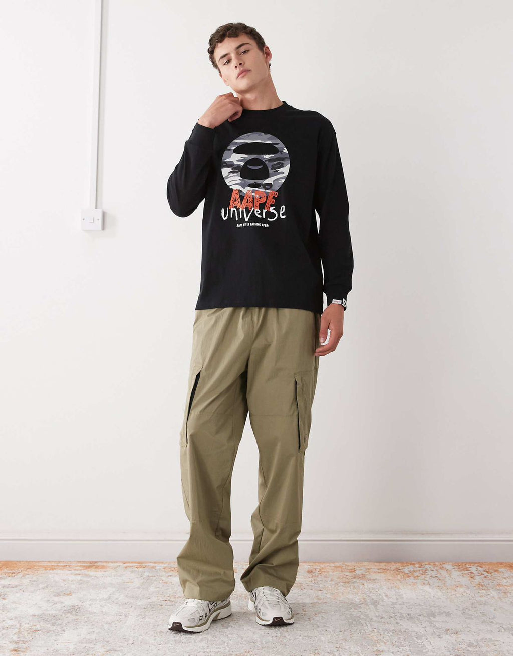 Aape - Boxy Long Sleeve T-Shirt