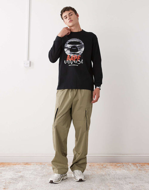 Aape - Boxy Long Sleeve T-Shirt