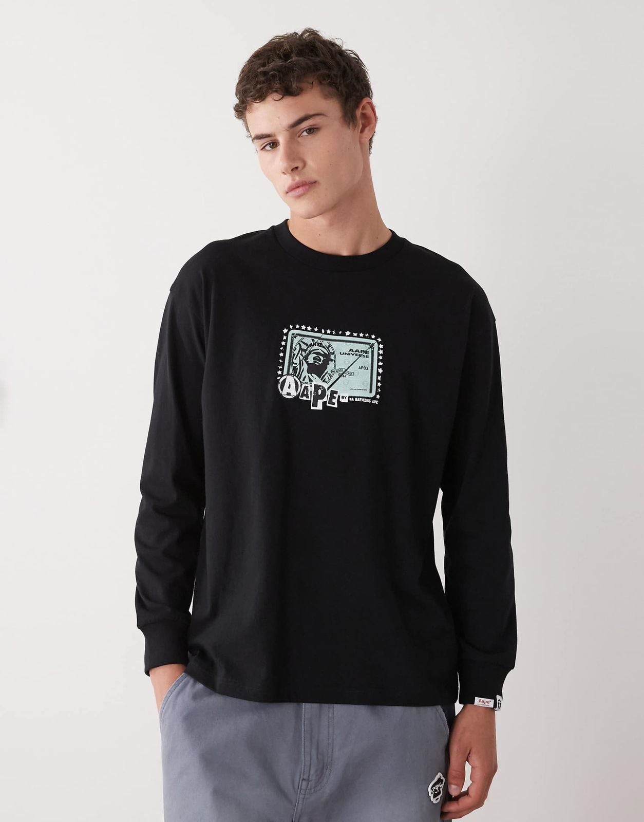 Aape - Boxy Long Sleeve T-Shirt