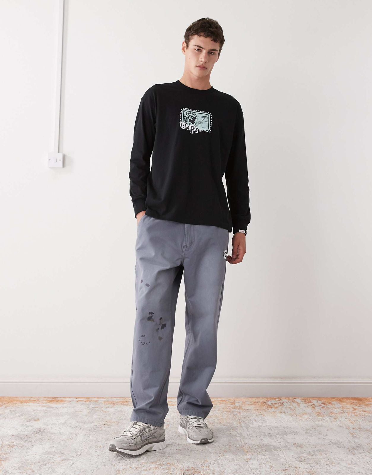 Aape - Boxy Long Sleeve T-Shirt