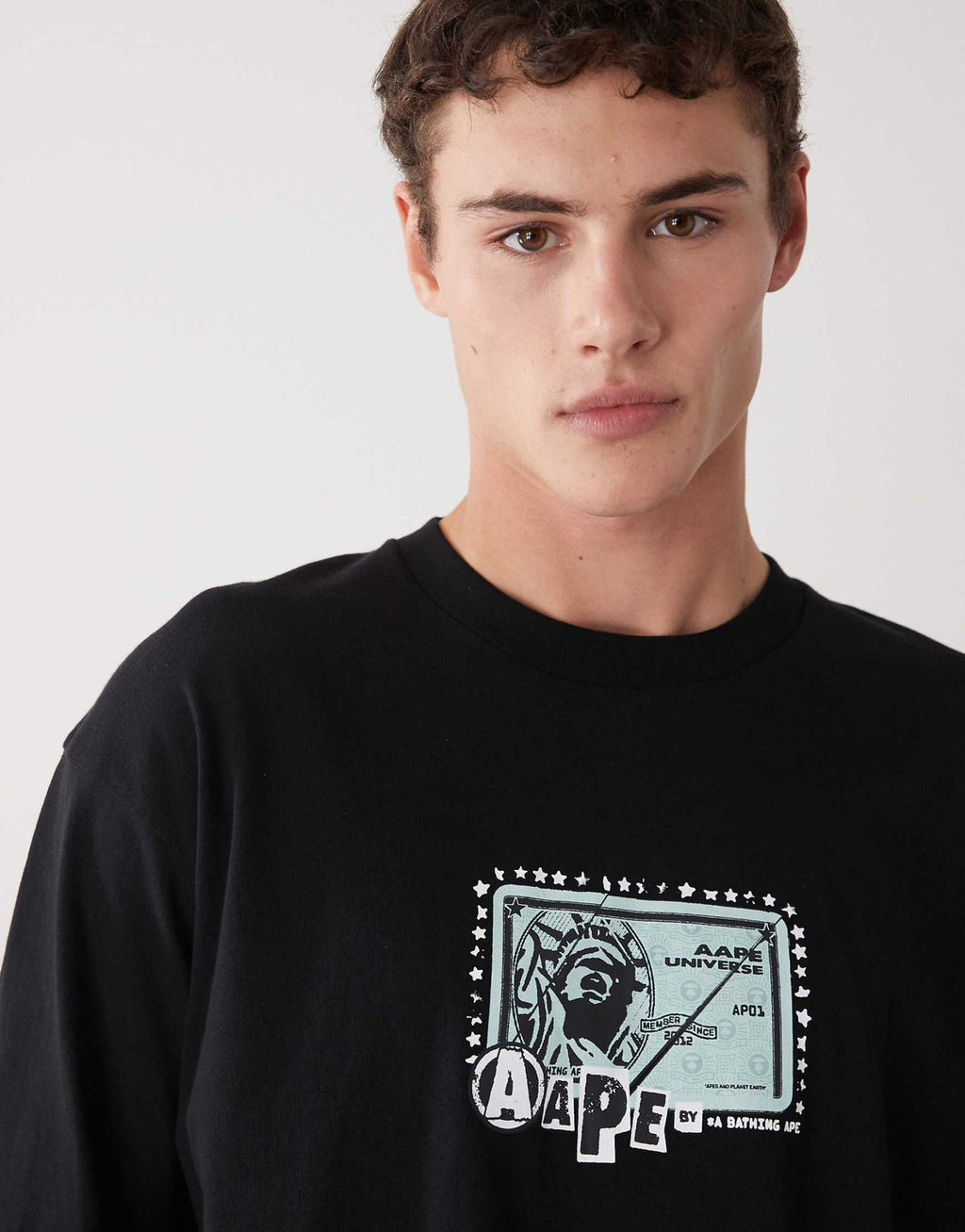 Aape - Boxy Long Sleeve T-Shirt