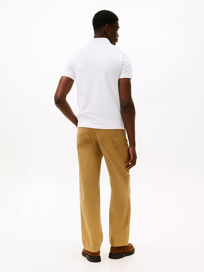 TOMMY HILFIGER - SLIM FIT STRETCH PIQUE POLO IMMEDIATE