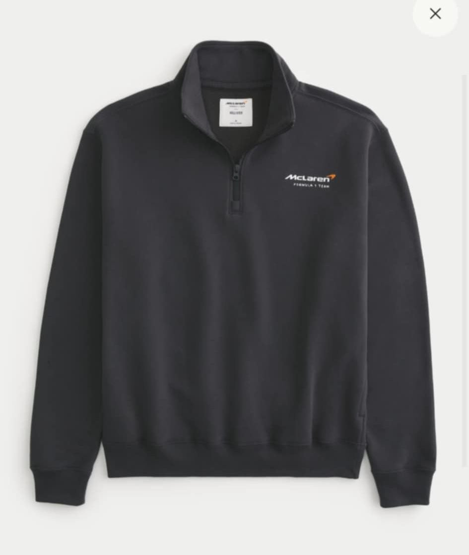 Hollister - Mclaren Quarter Zip Sweater IMMEDIATE