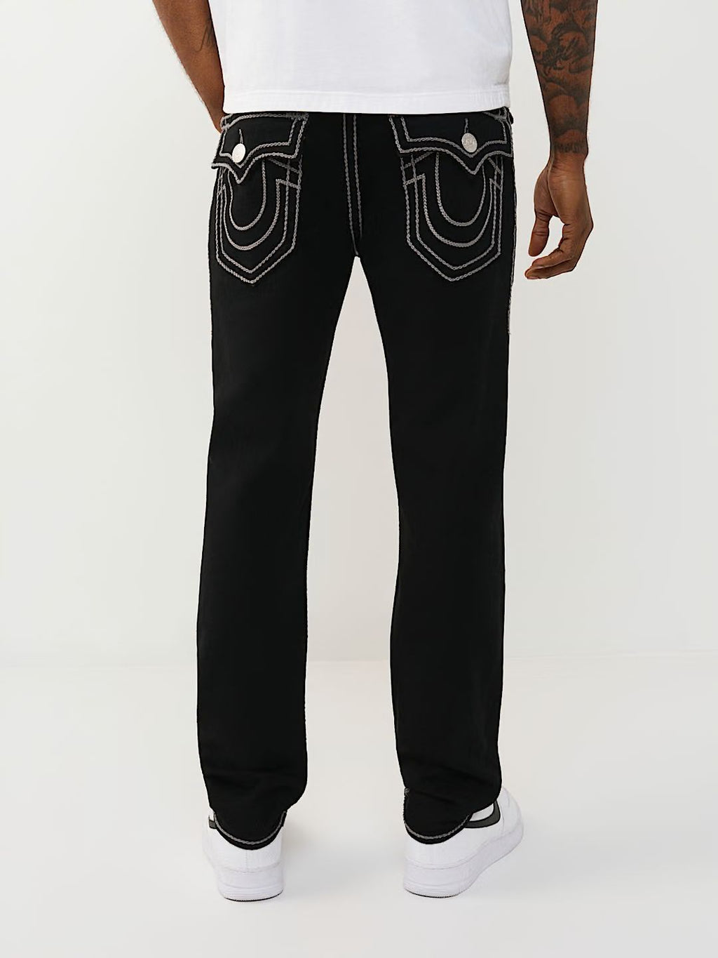 TRUE RELIGION - ROCCO ROPE STITCH SKINNY JEAN 32"