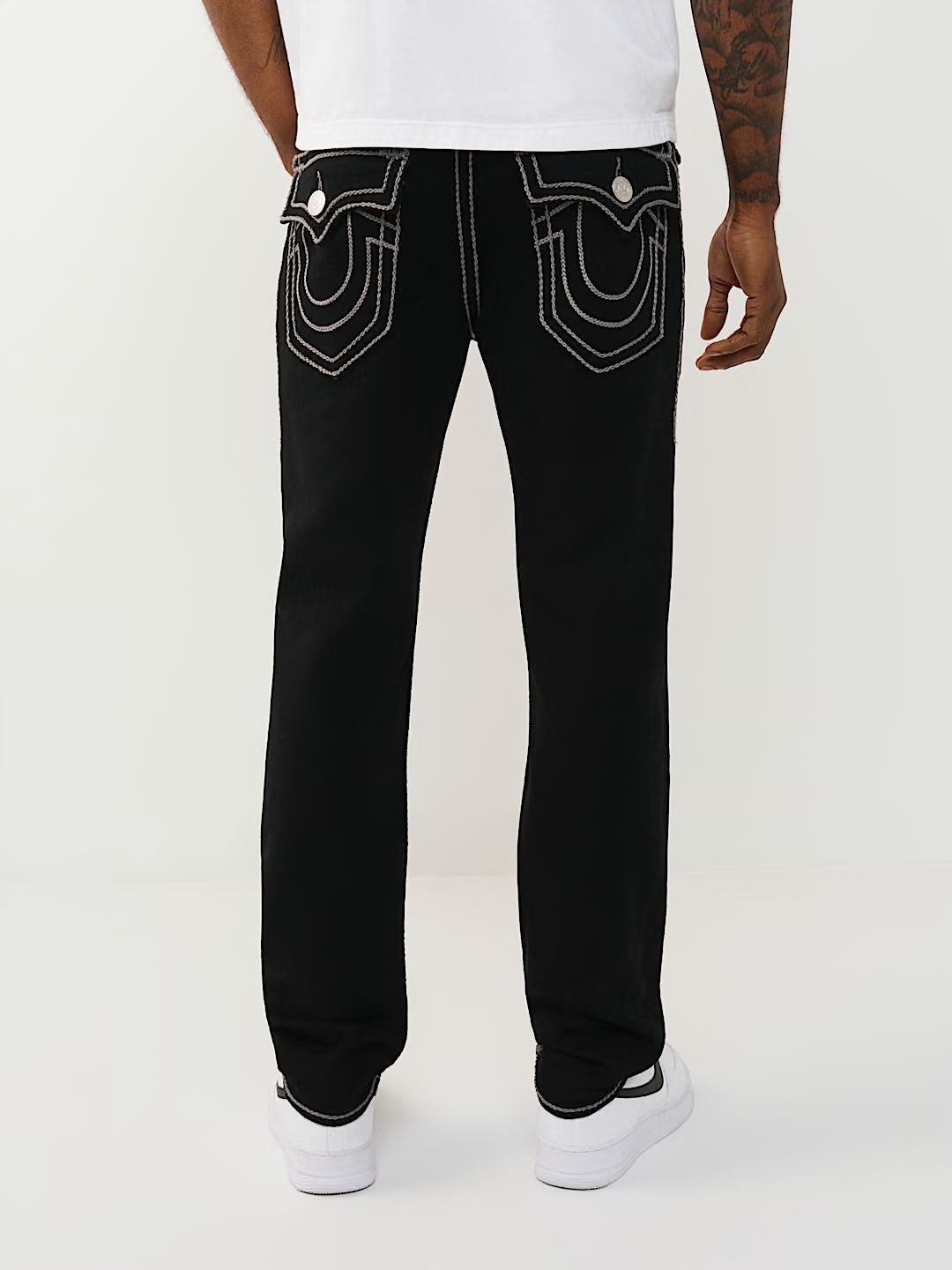 TRUE RELIGION - ROCCO ROPE STITCH SKINNY JEAN 32"