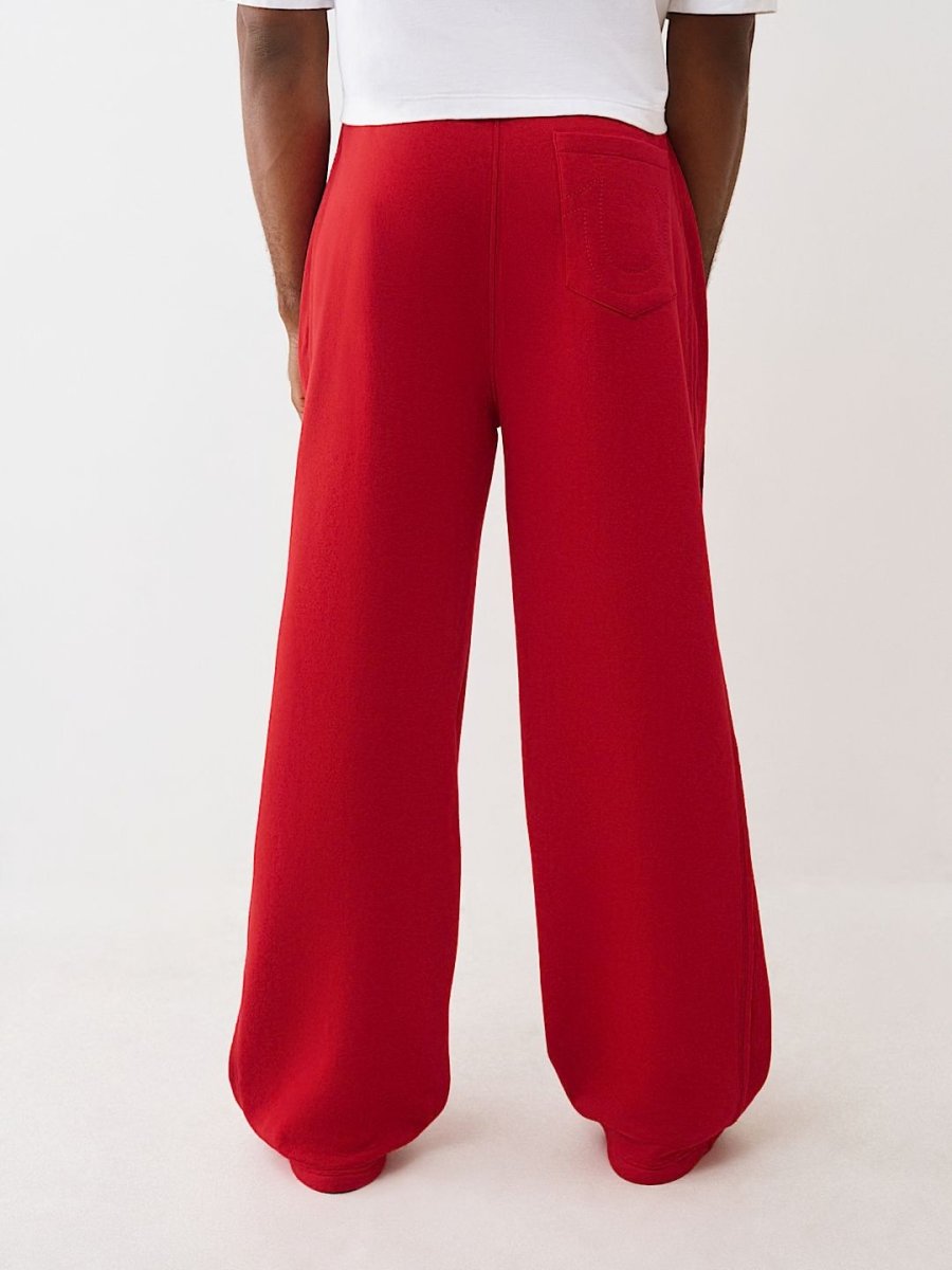 TRUE RELIGION - RIBBED LOGO BAGGY SWEATPANT - Brandatak Store