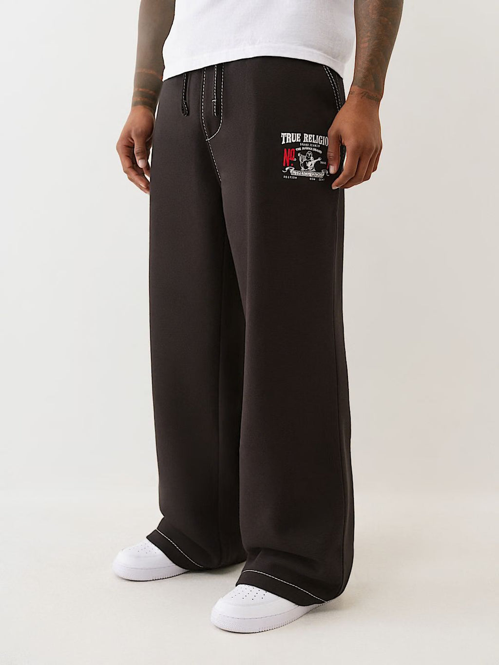 TRUE RELIGION - BIG T LOGO SWEATPANT
