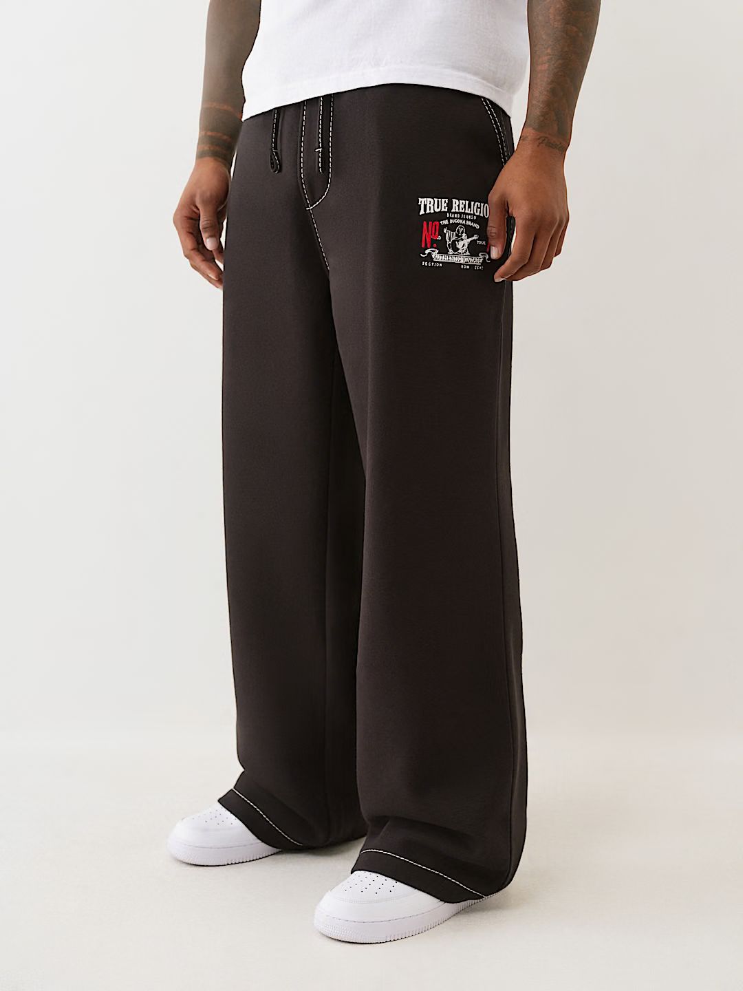 TRUE RELIGION - BIG T LOGO SWEATPANT