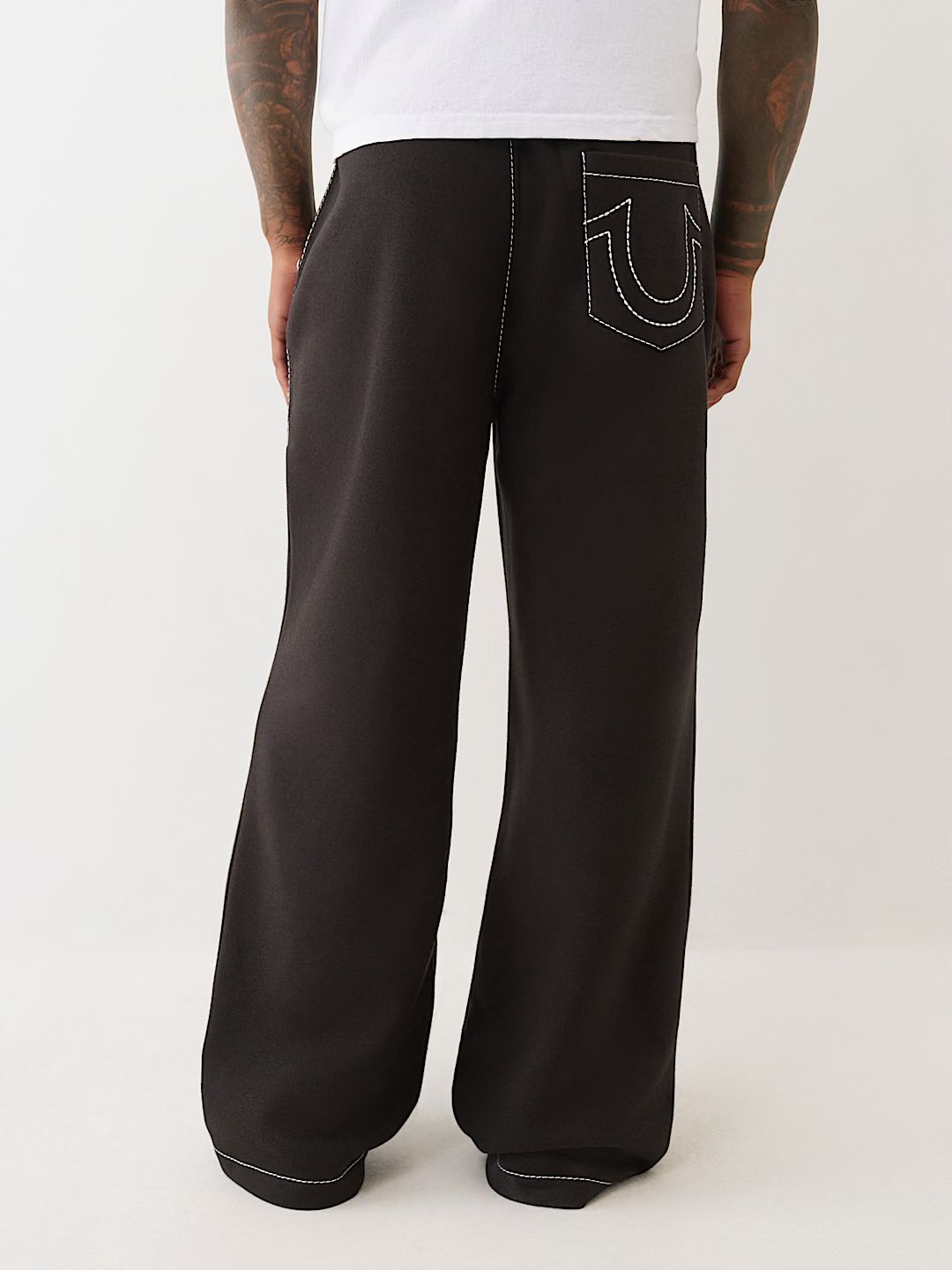 TRUE RELIGION - BIG T LOGO SWEATPANT