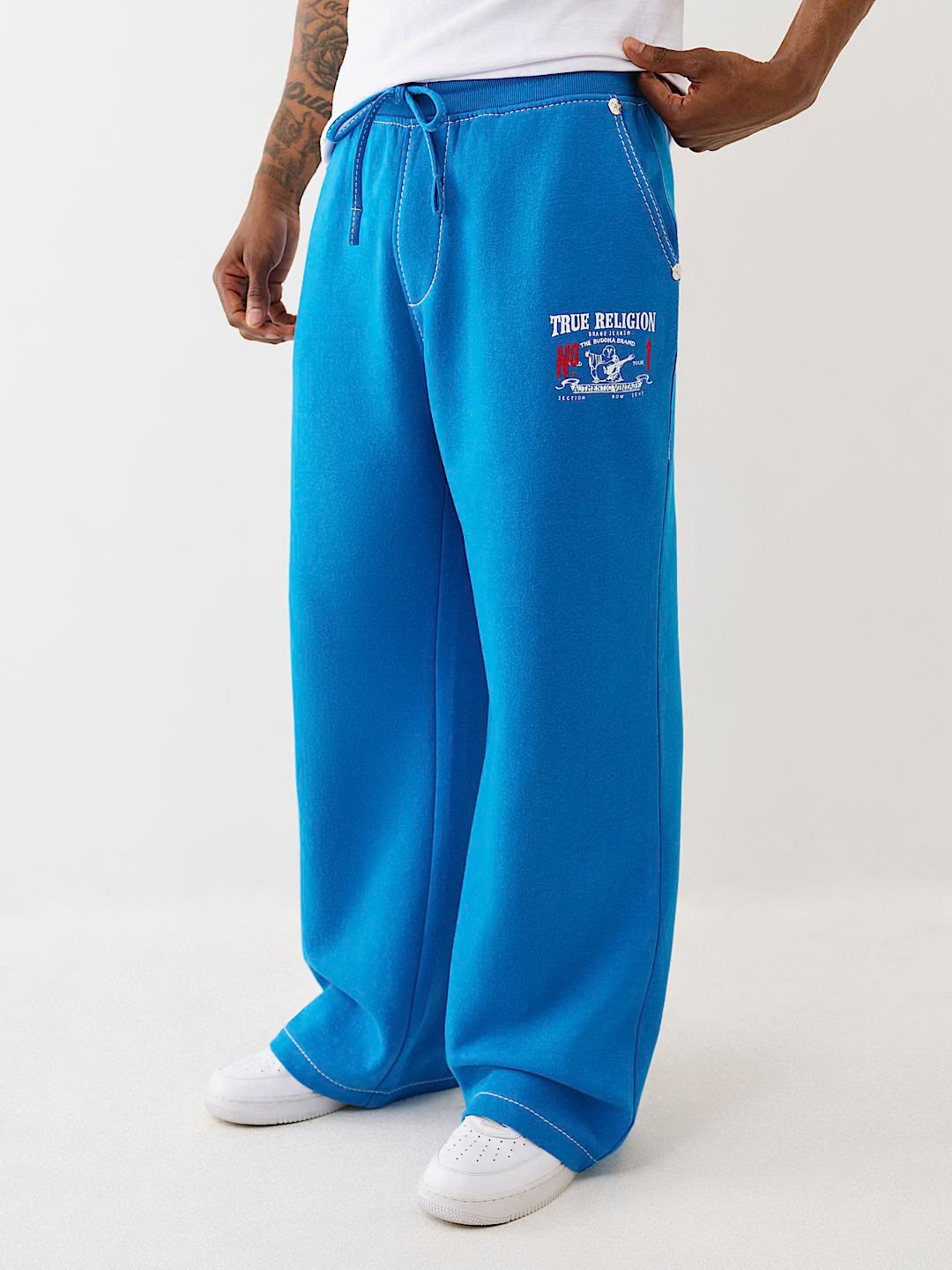 TRUE RELIGION - BIG T LOGO SWEATPANT