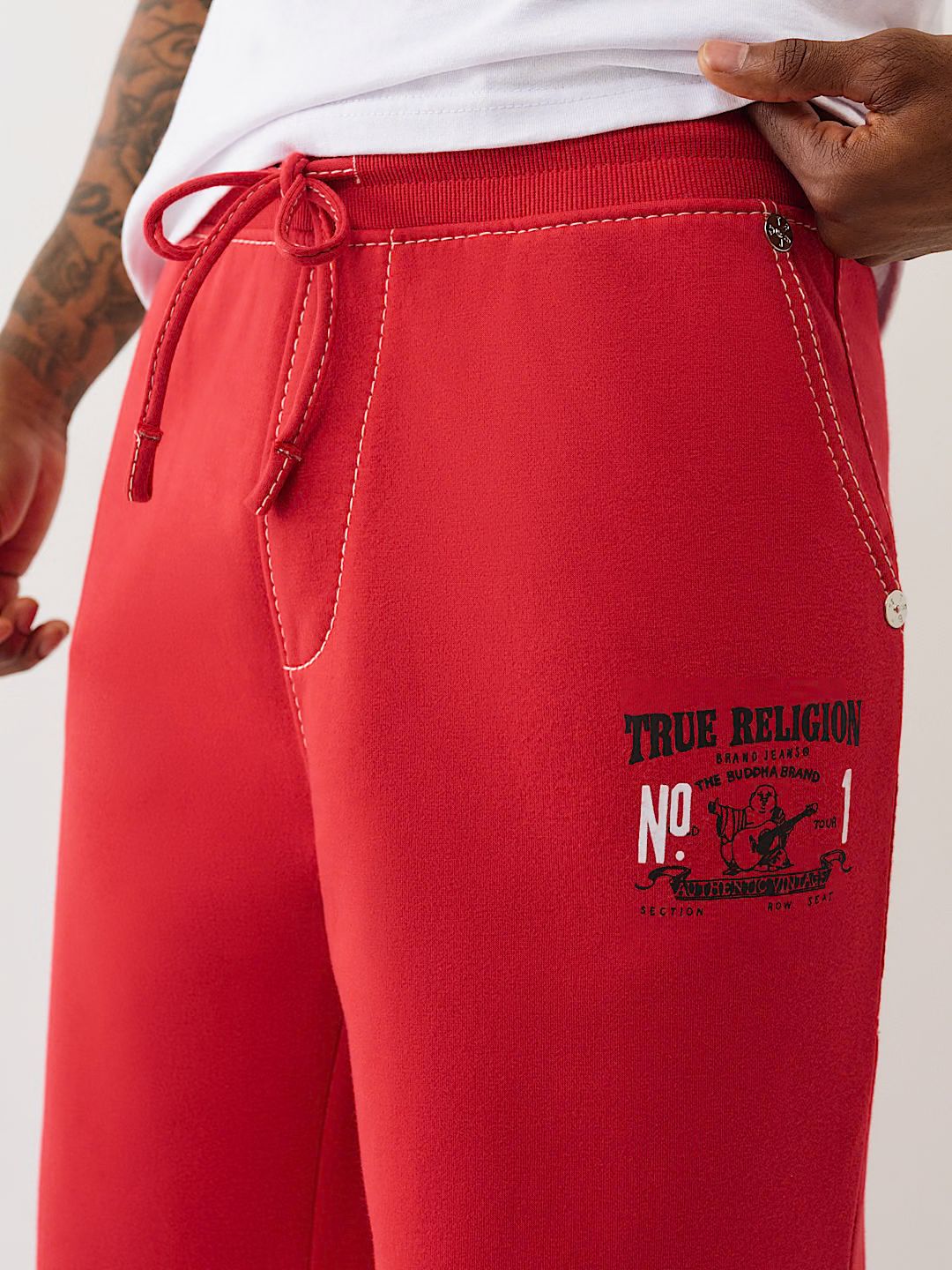 TRUE RELIGION - BIG T LOGO SWEATPANT