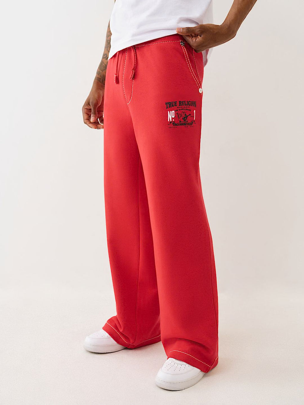 TRUE RELIGION - BIG T LOGO SWEATPANT