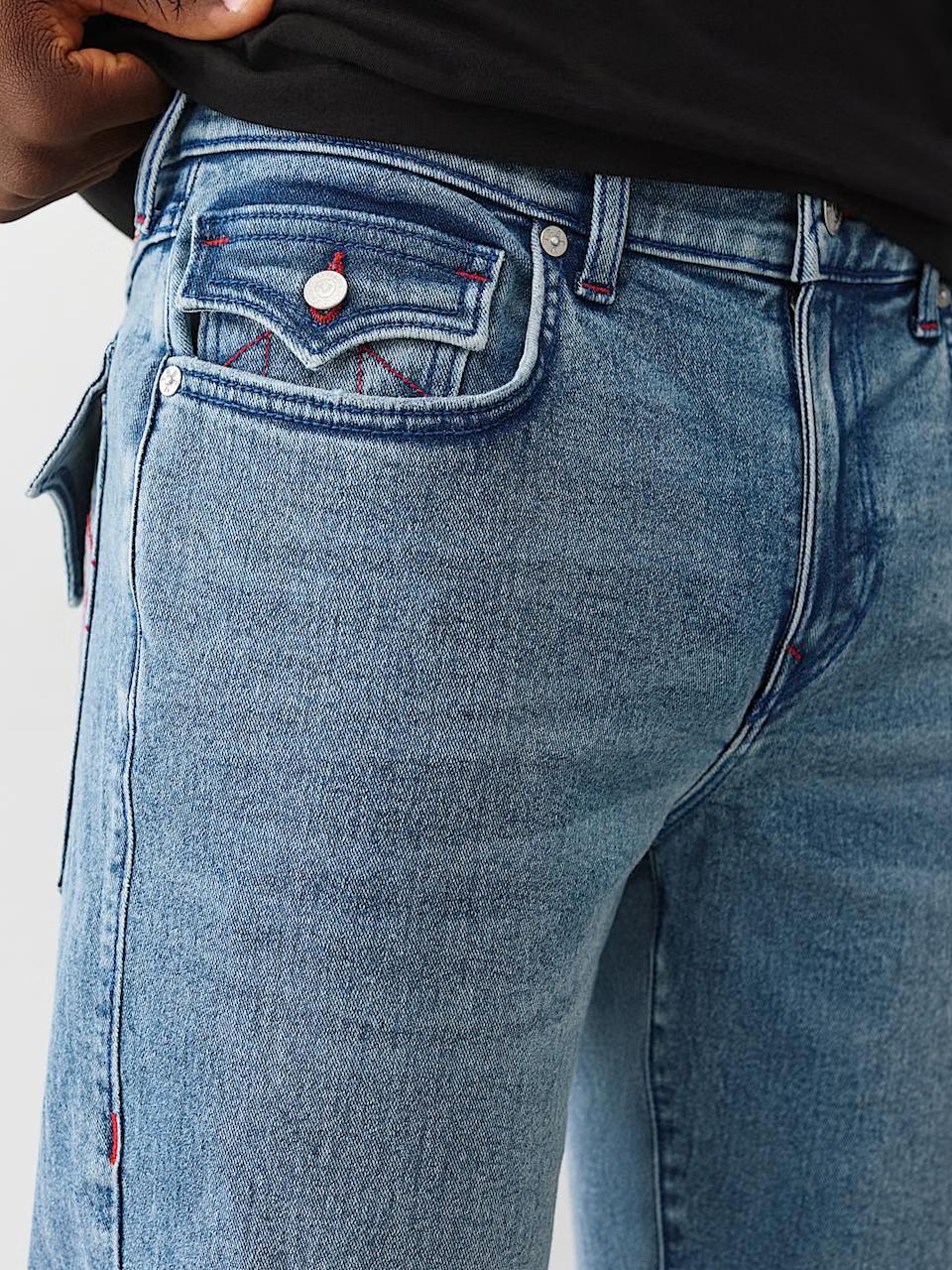 TRUE RELIGION - RICKY FLAP STRAIGHT JEAN