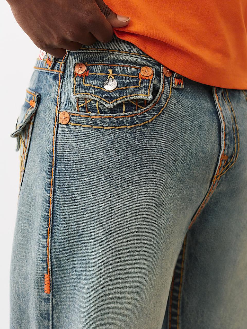 TRUE RELIGION - VINNY SUPER T ULTRA BAGGY JEAN 34”